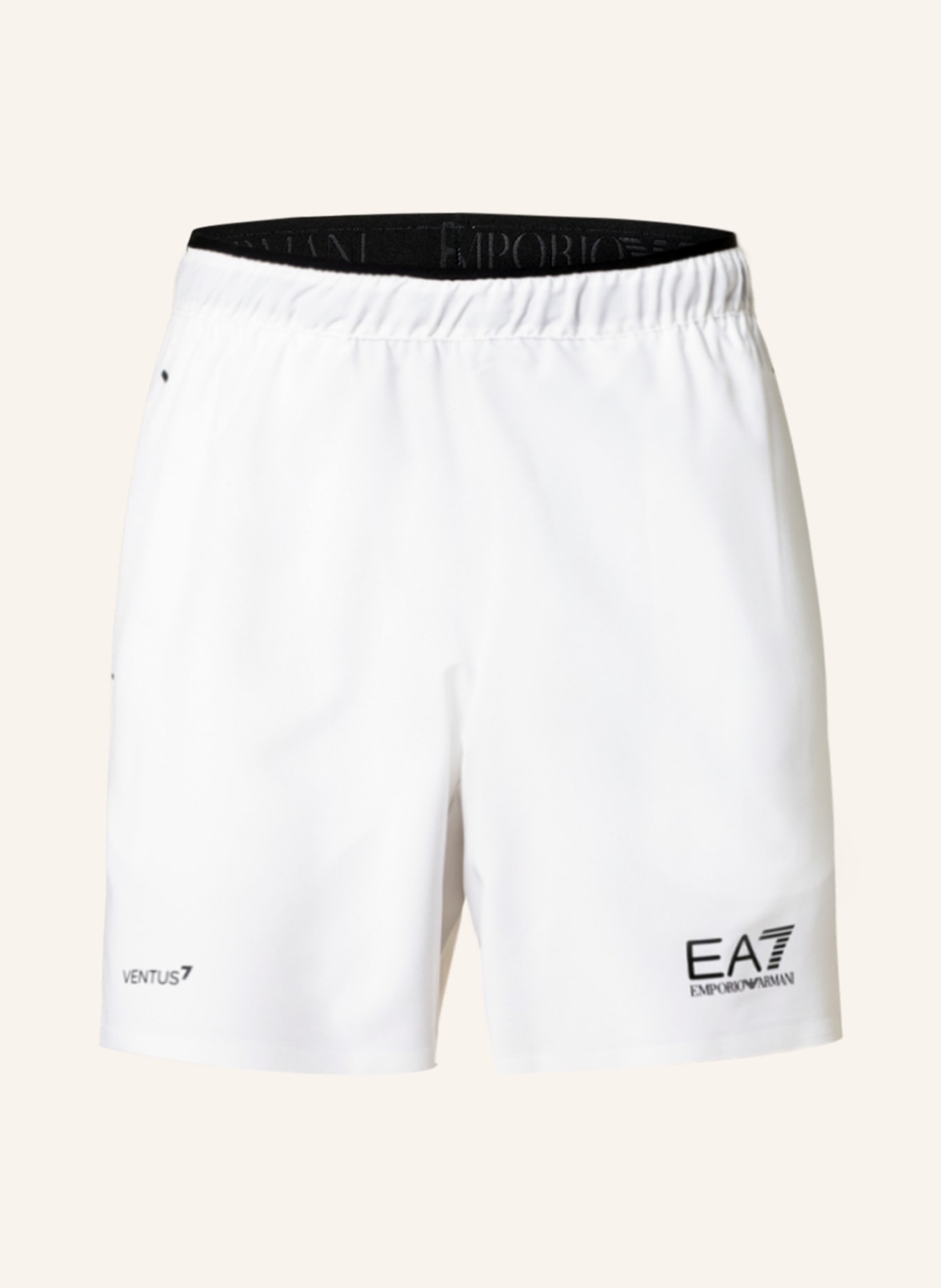 EA7 EMPORIO ARMANI Tenisové šortky, Barva: BÍLÁ (Obrázek 1)