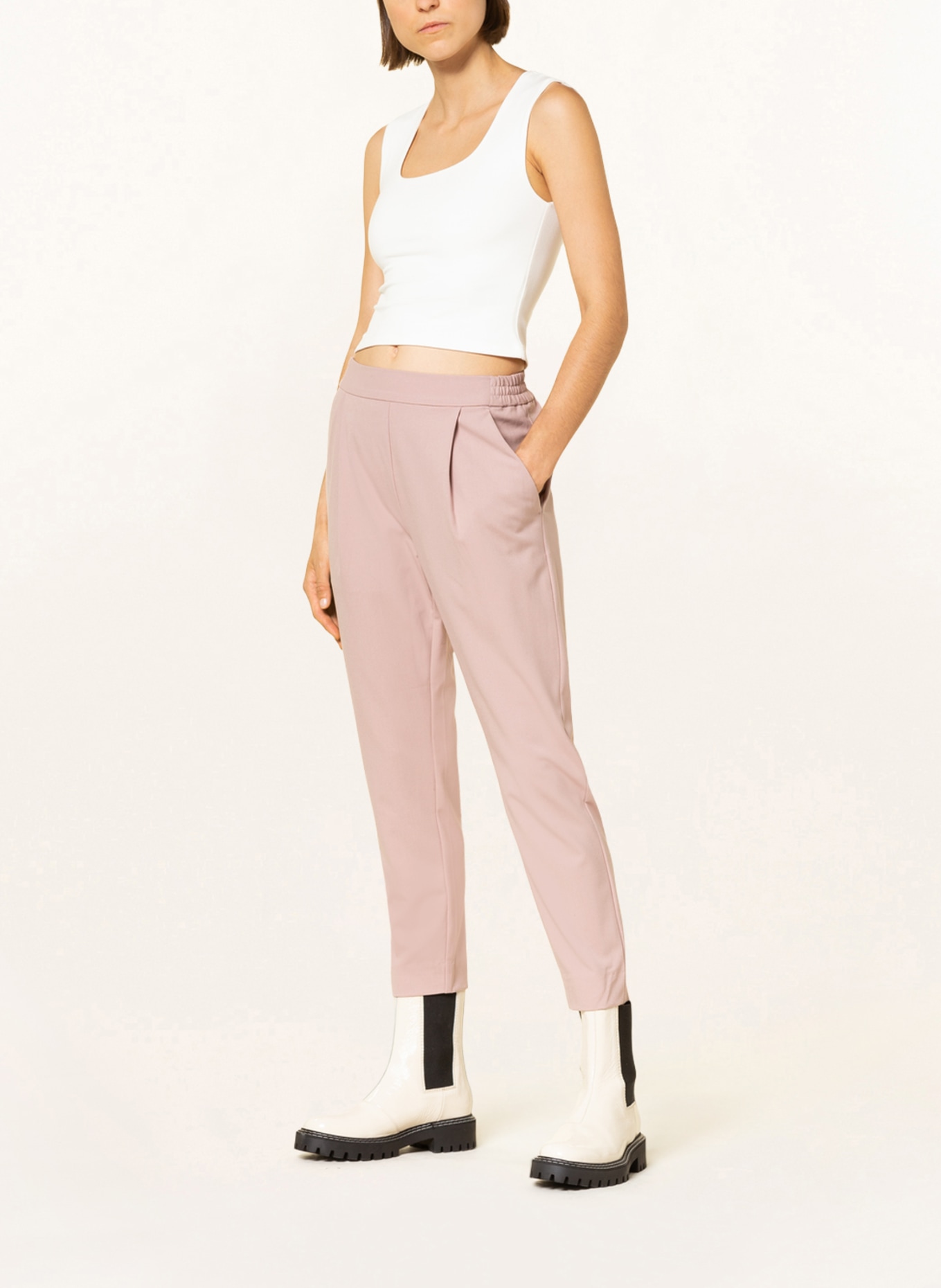 ALLSAINTS Cropped top TAMIE, Color: WHITE (Image 2)
