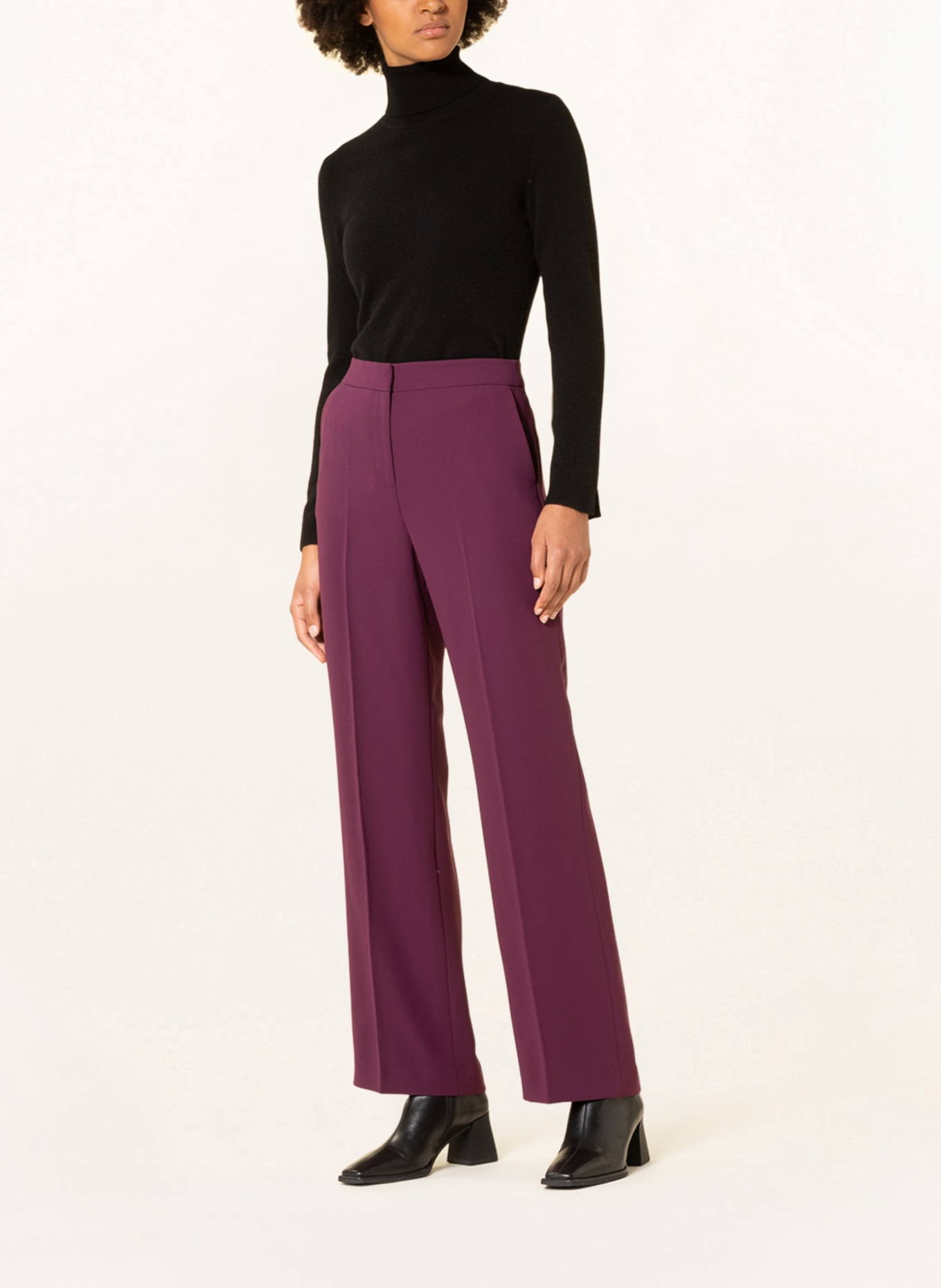 HOBBS Trousers ADELIA, Color: PURPLE (Image 2)