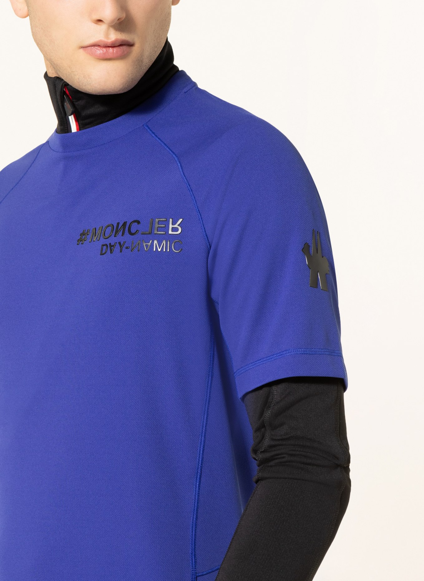 MONCLER GRENOBLE T-Shirt ACTIVEWEAR, Farbe: BLAU (Bild 4)