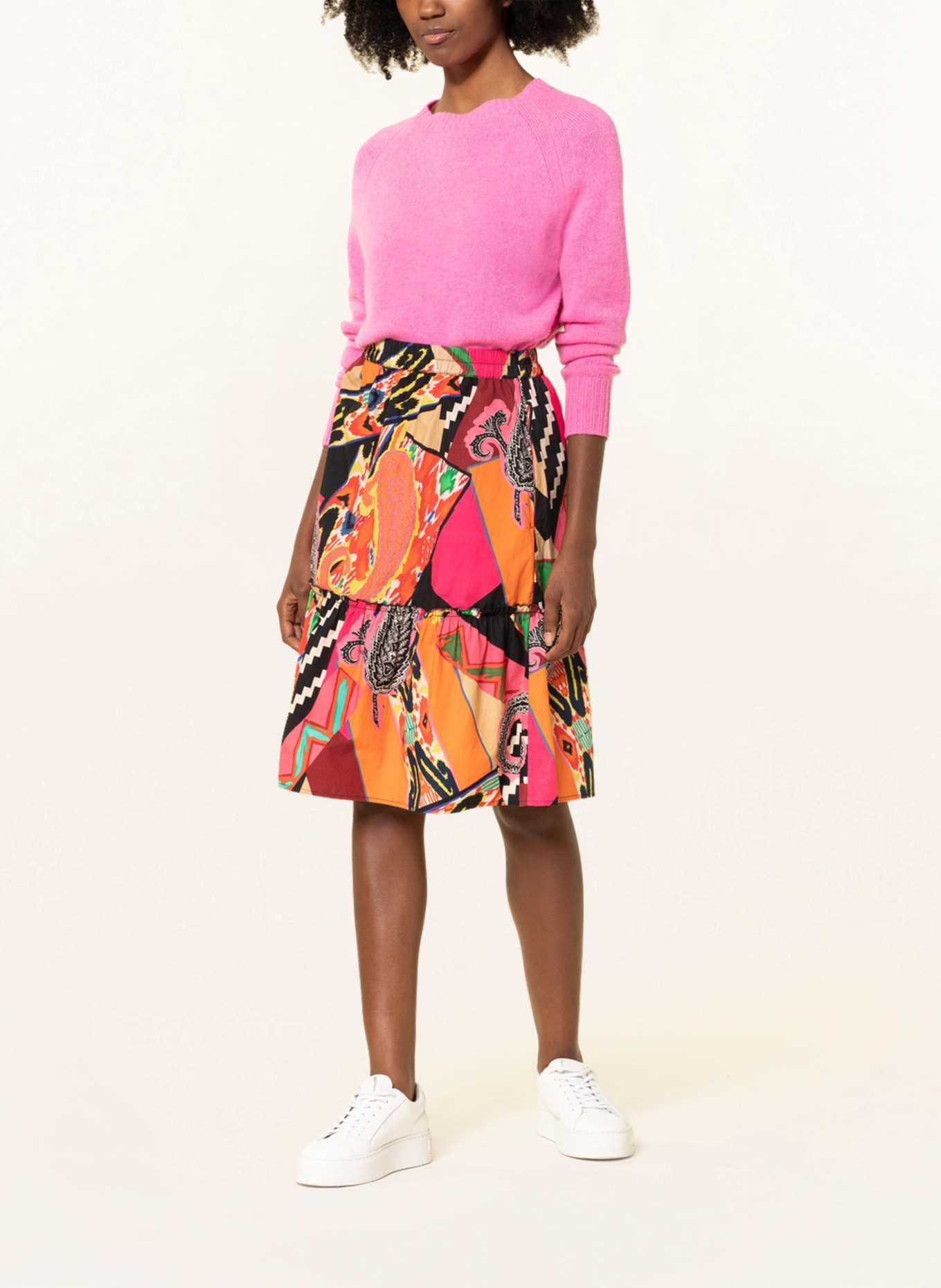 FrogBox Skirt , Color: PINK/ ORANGE/ YELLOW (Image 2)