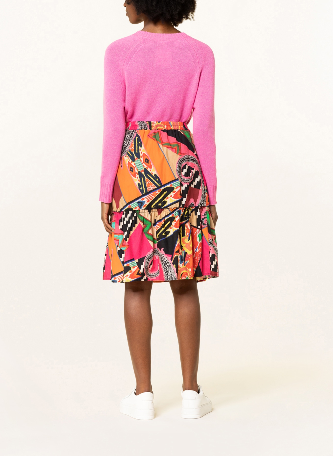 FrogBox Skirt , Color: PINK/ ORANGE/ YELLOW (Image 3)