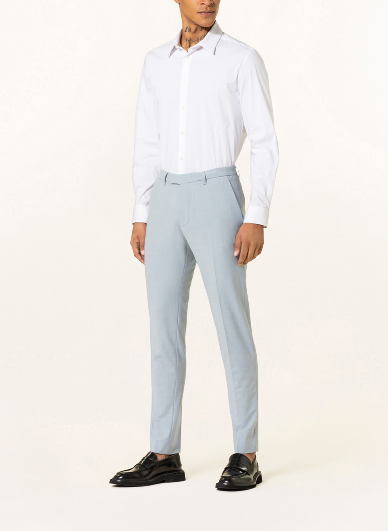DRYKORN Shirt LUTO slim fit, Color: WHITE (Image 2)