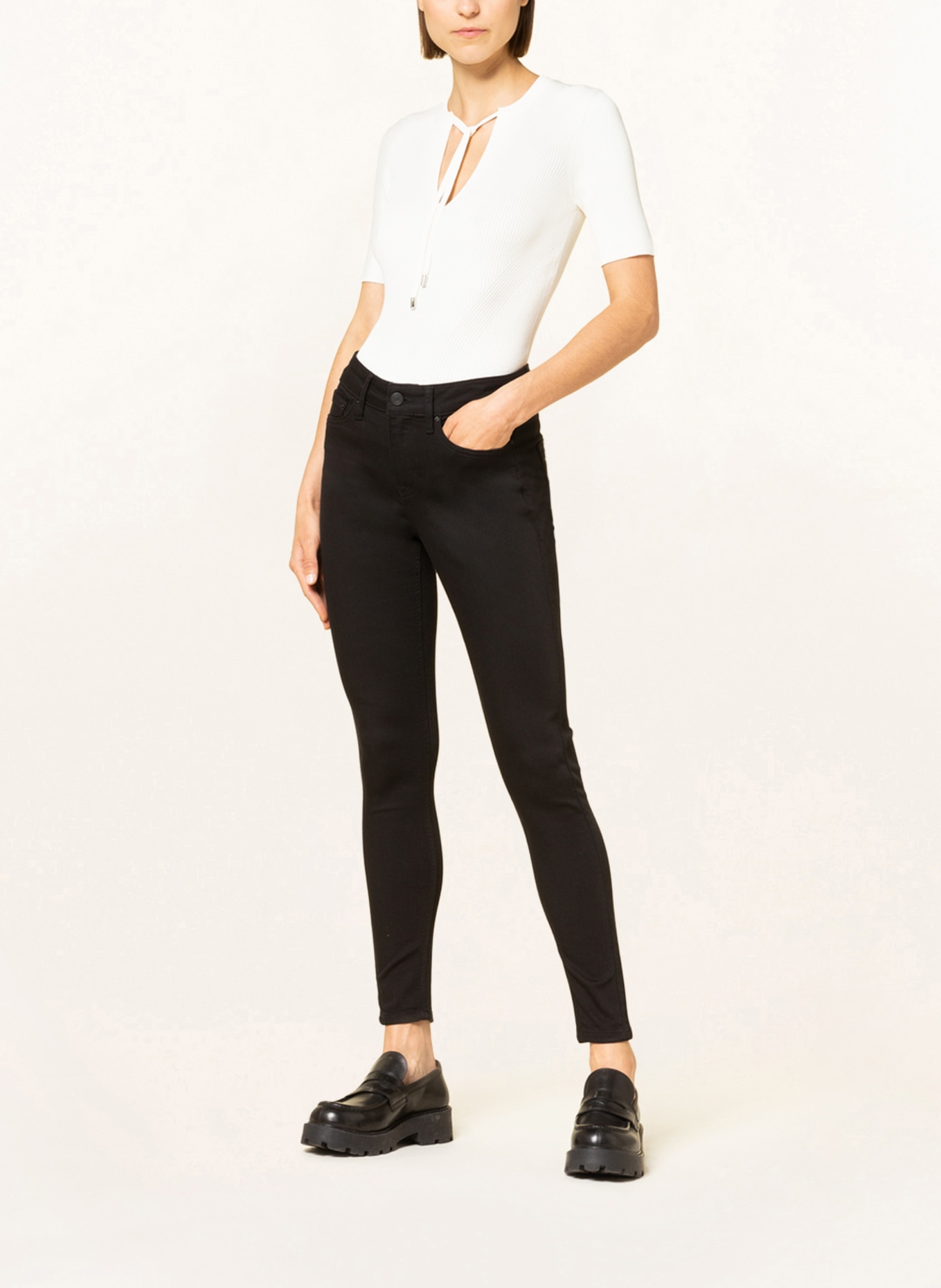 REISS Skinny Jeans LUX, Color: 20 BLACK (Image 2)
