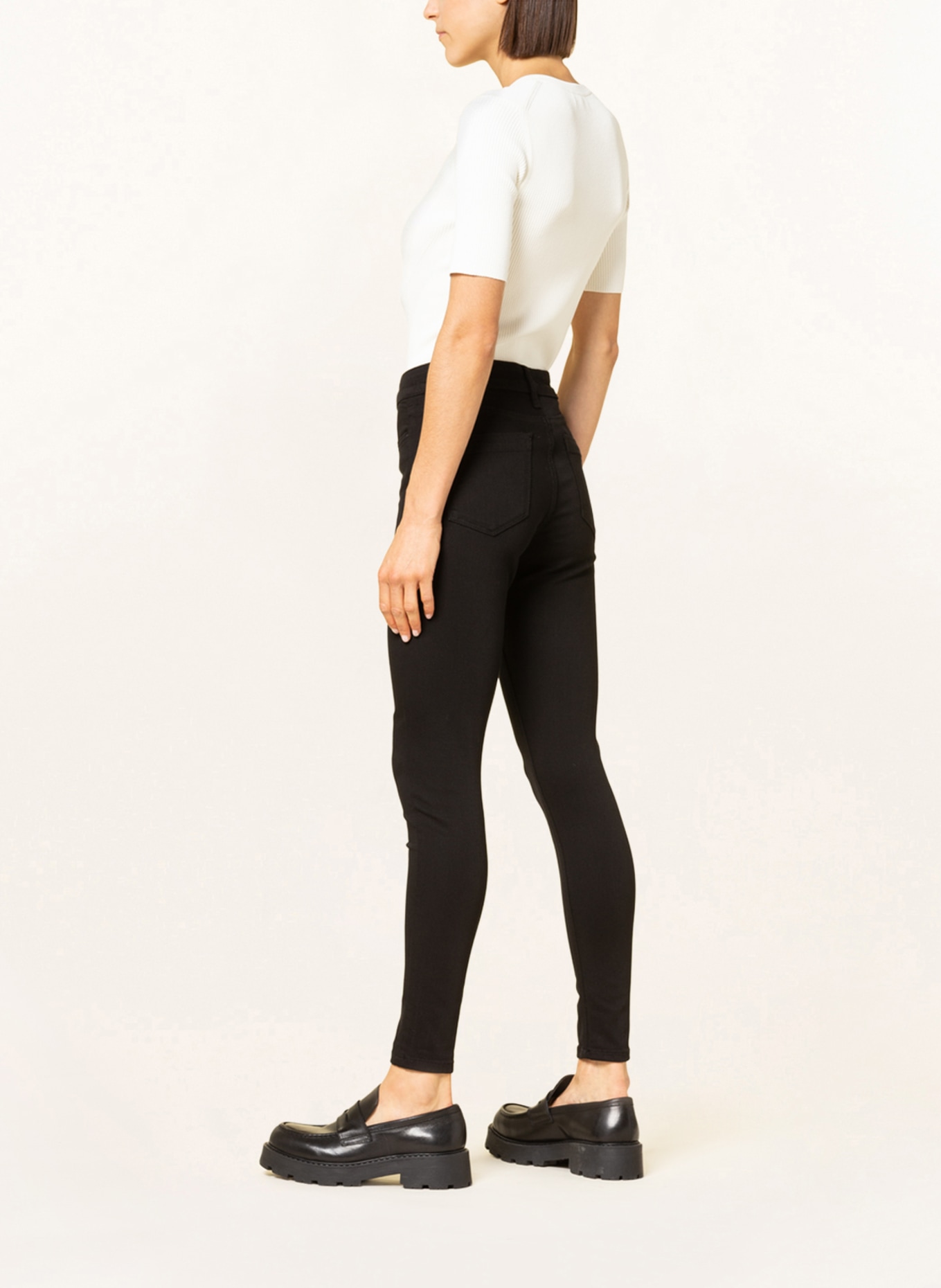 REISS Skinny Jeans LUX, Color: 20 BLACK (Image 4)