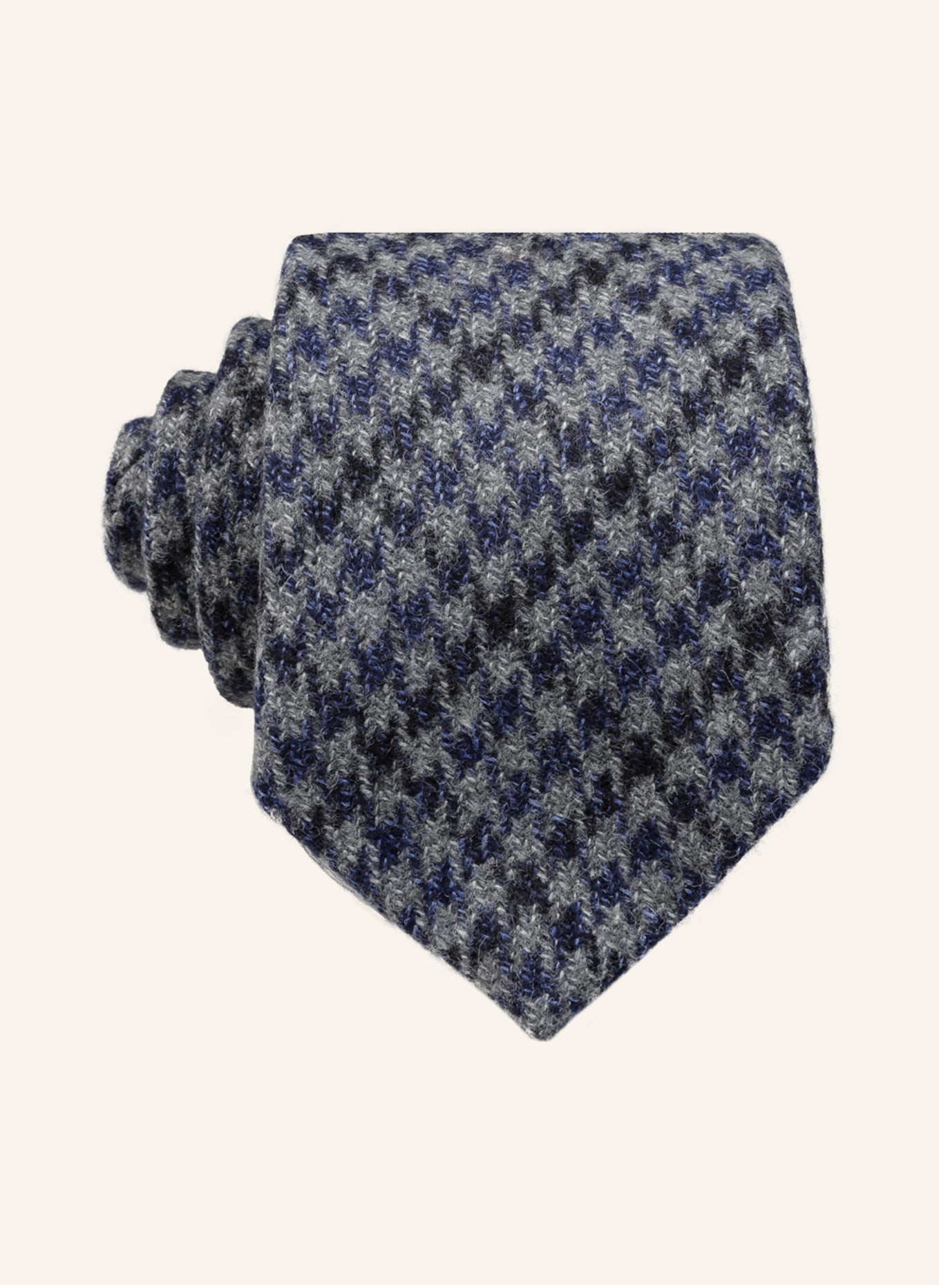 altea Knitted tie, Color: BLUE/ GRAY (Image 1)