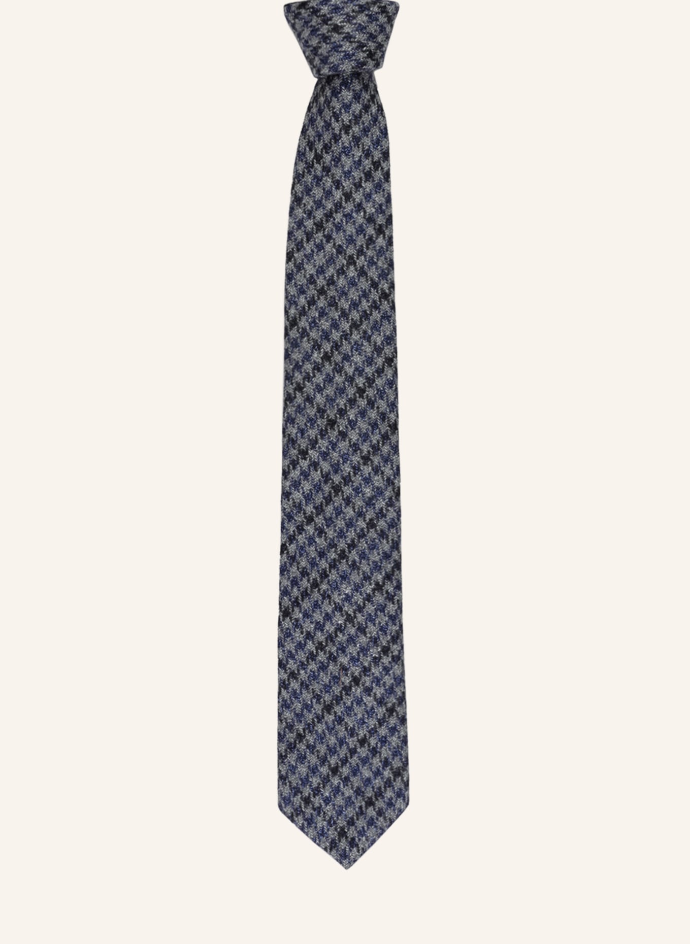 altea Knitted tie, Color: BLUE/ GRAY (Image 2)