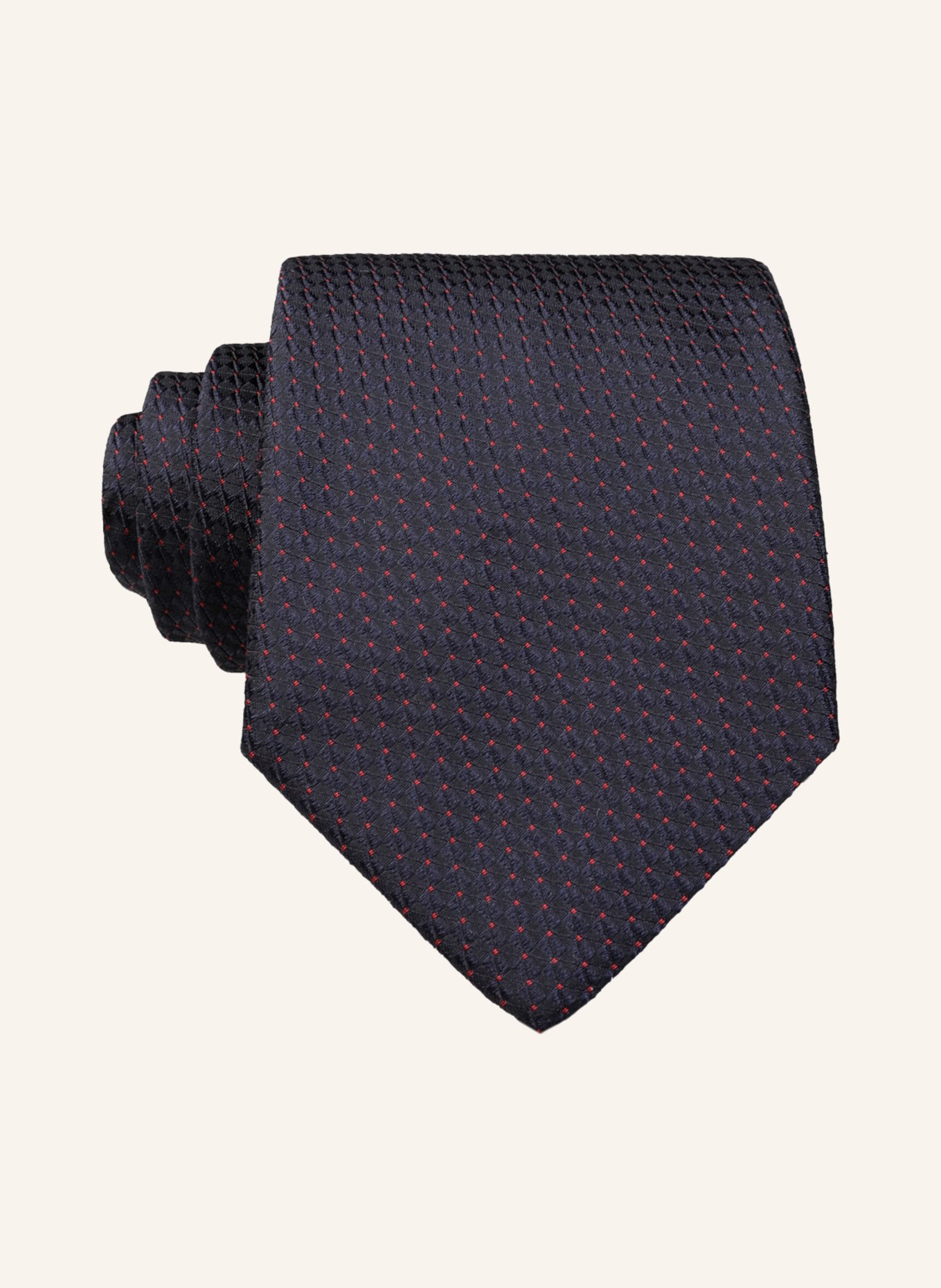 altea Krawatte TICINO, Farbe: DUNKELBLAU/ ROT (Bild 1)