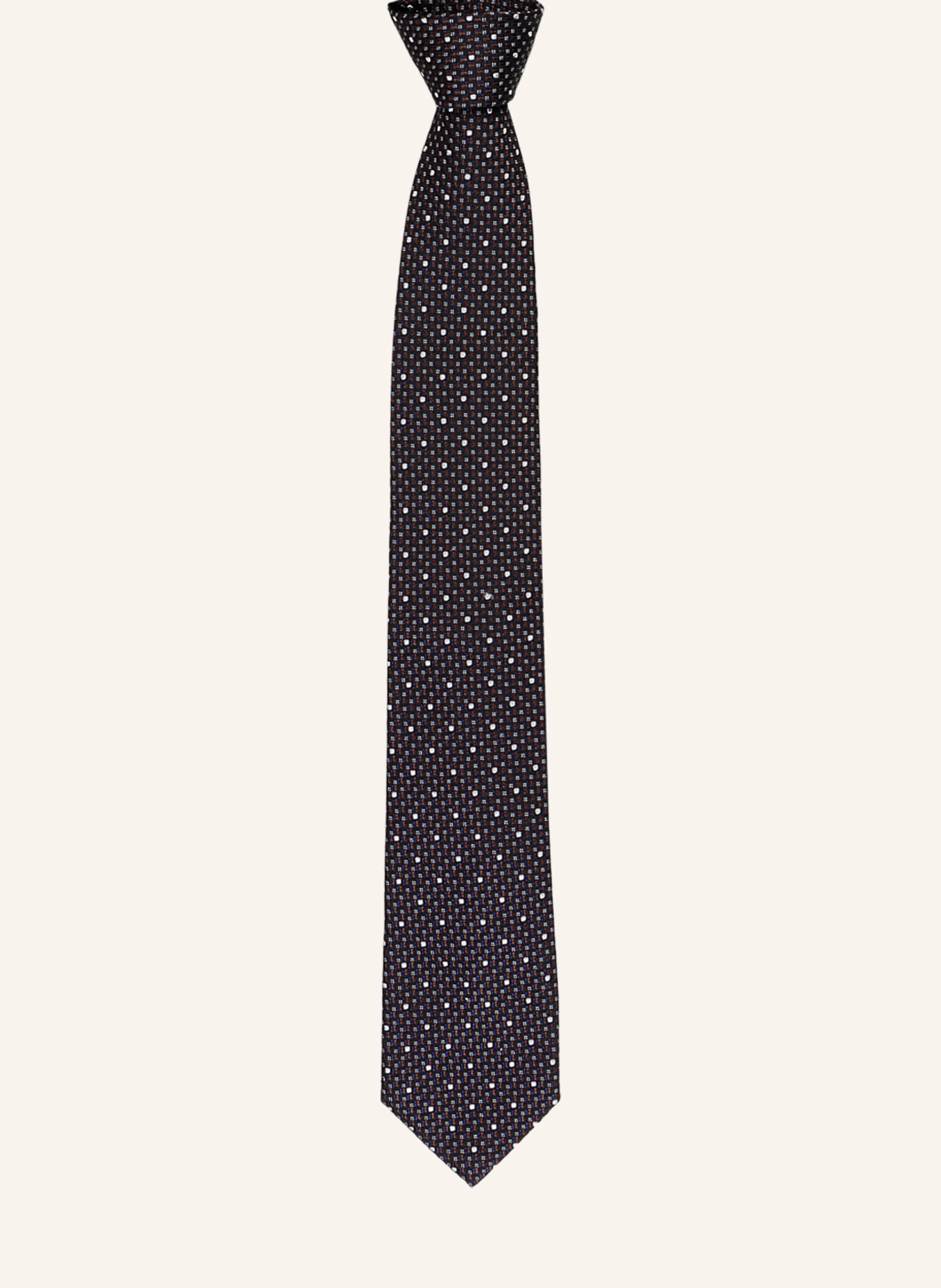altea Krawatte TICINO, Farbe: BLAU/ BRAUN (Bild 2)