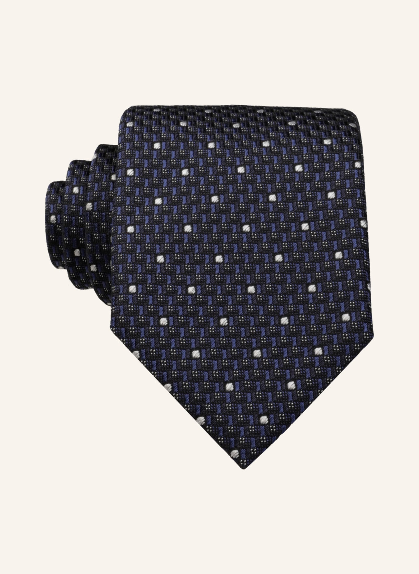 altea Krawatte TICINO, Farbe: BLAU/ SCHWARZ (Bild 1)