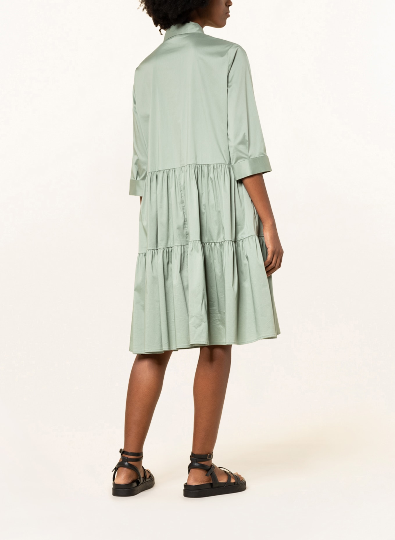 FFC Kleid mit 3/4-Arm, Farbe: GRÜN (Bild 3)