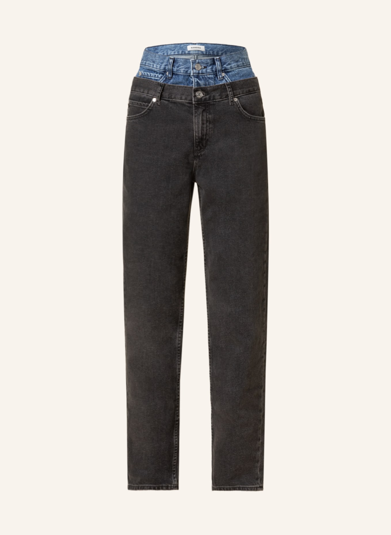 SANDRO Straight Jeans , Farbe: 24 GREY (Bild 1)
