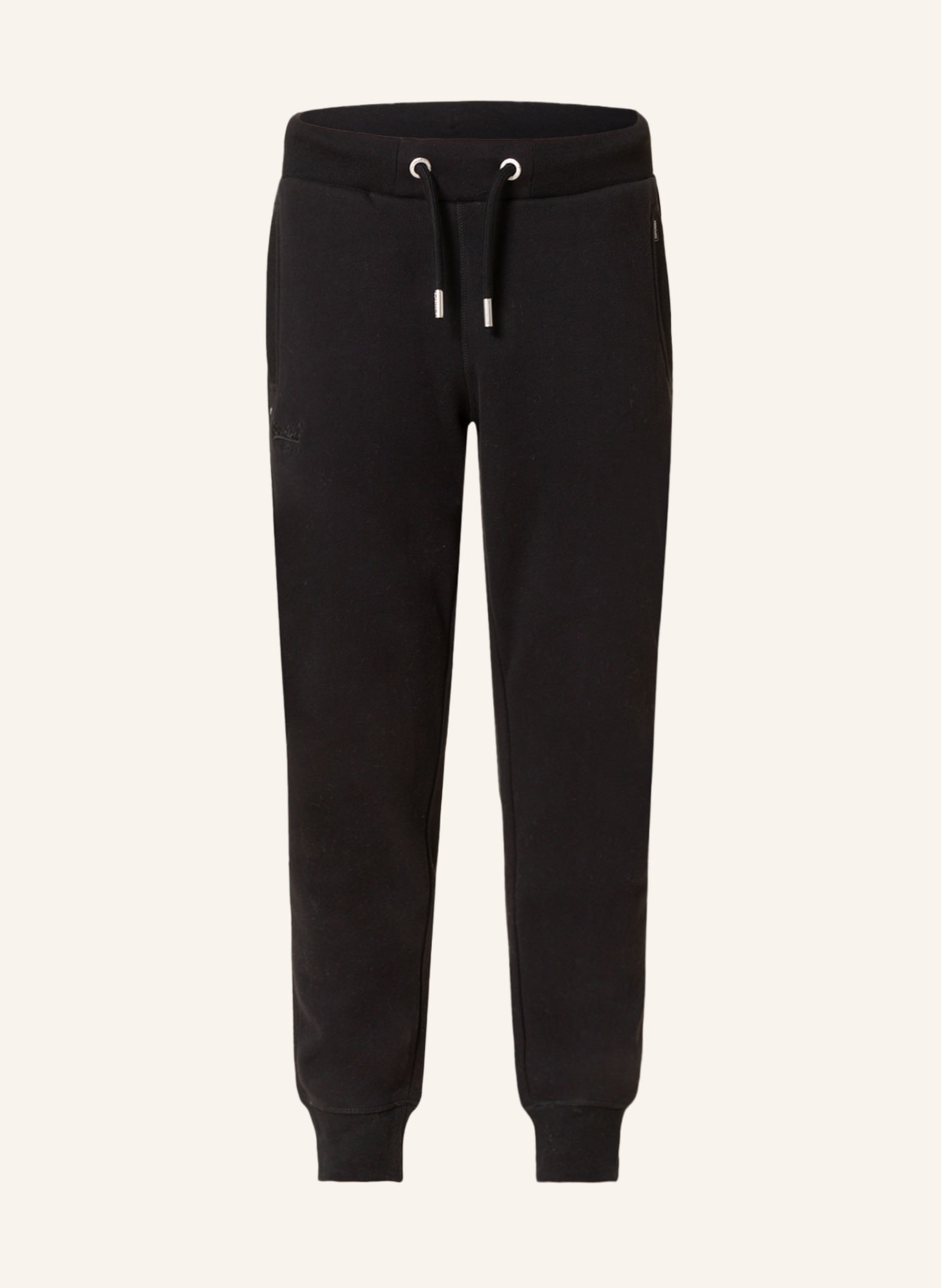 Superdry Sweatpants, Color: BLACK (Image 1)