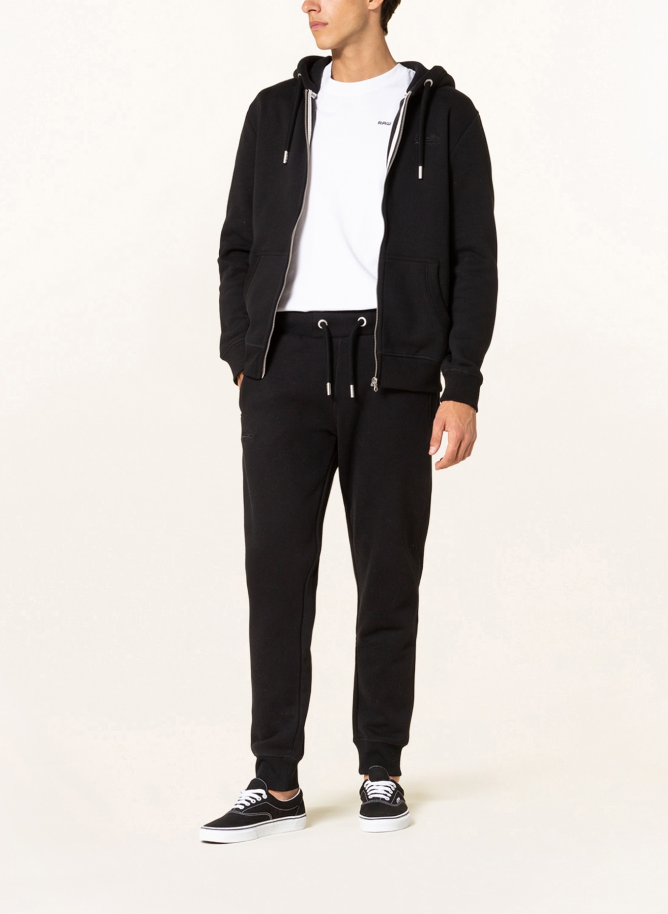 Superdry Sweatpants, Color: BLACK (Image 2)