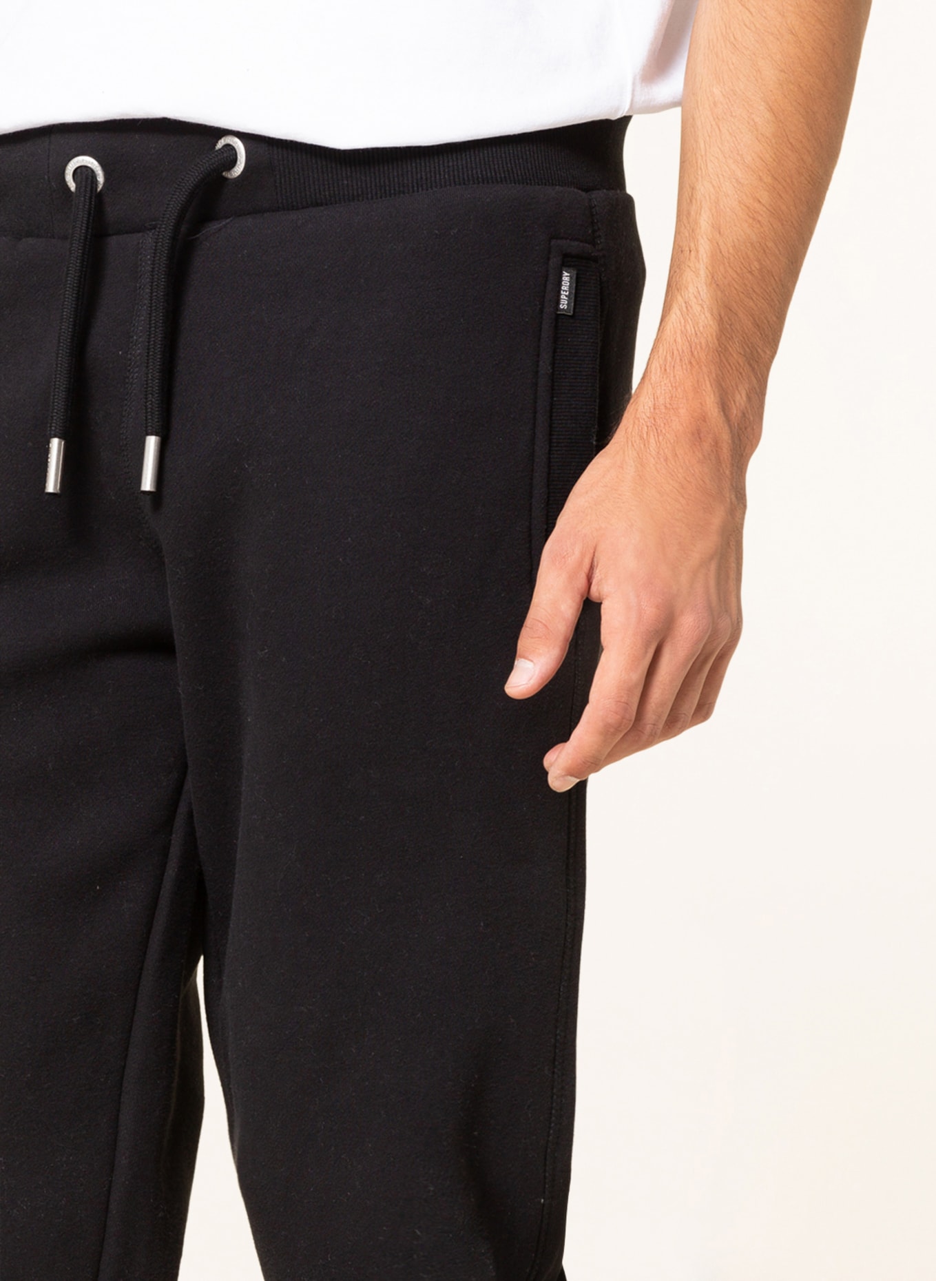 Superdry Spodnie dresowe, Kolor: CZARNY (Obrazek 5)