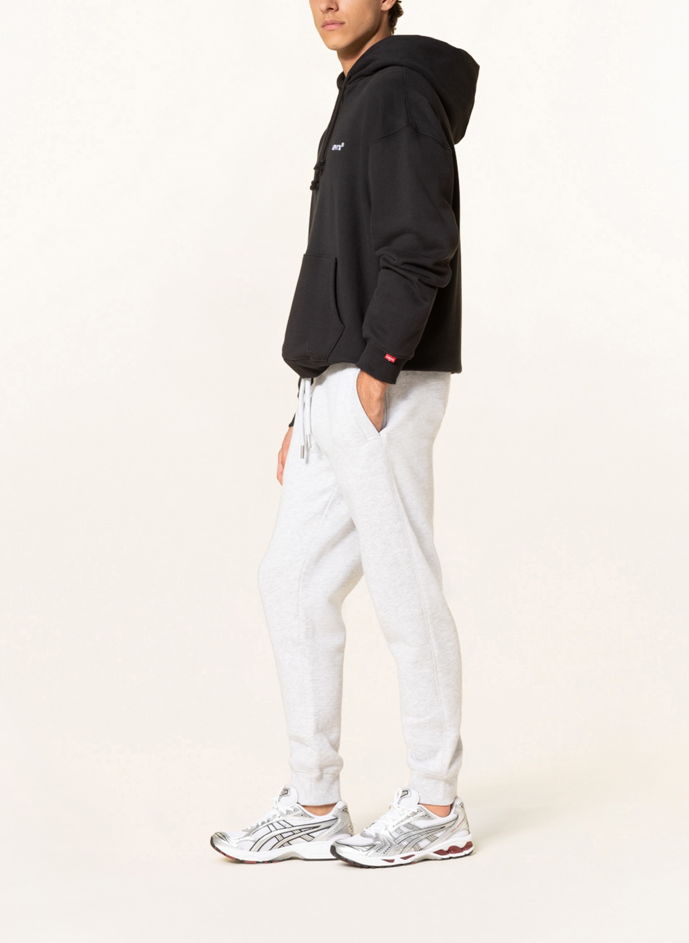 Superdry Sweatpants, Color: LIGHT GRAY (Image 4)