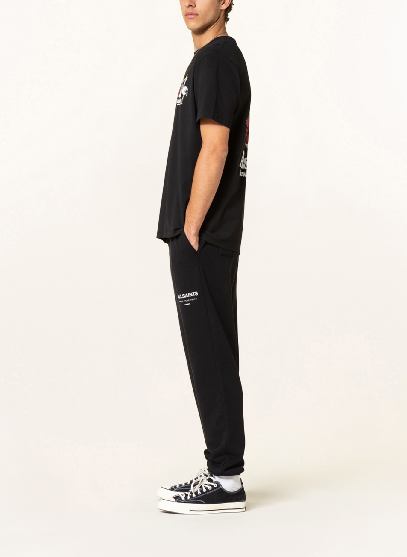 ALLSAINTS Sweatpants UNDERGROUND in schwarz