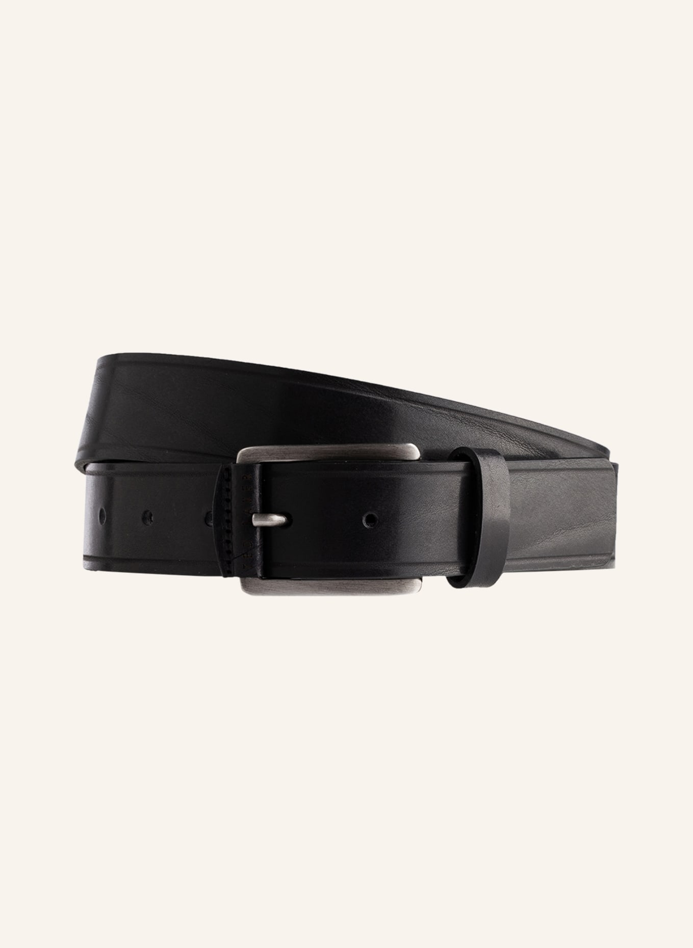 TED BAKER Leather belt LINDED, Color: BLACK (Image 1)