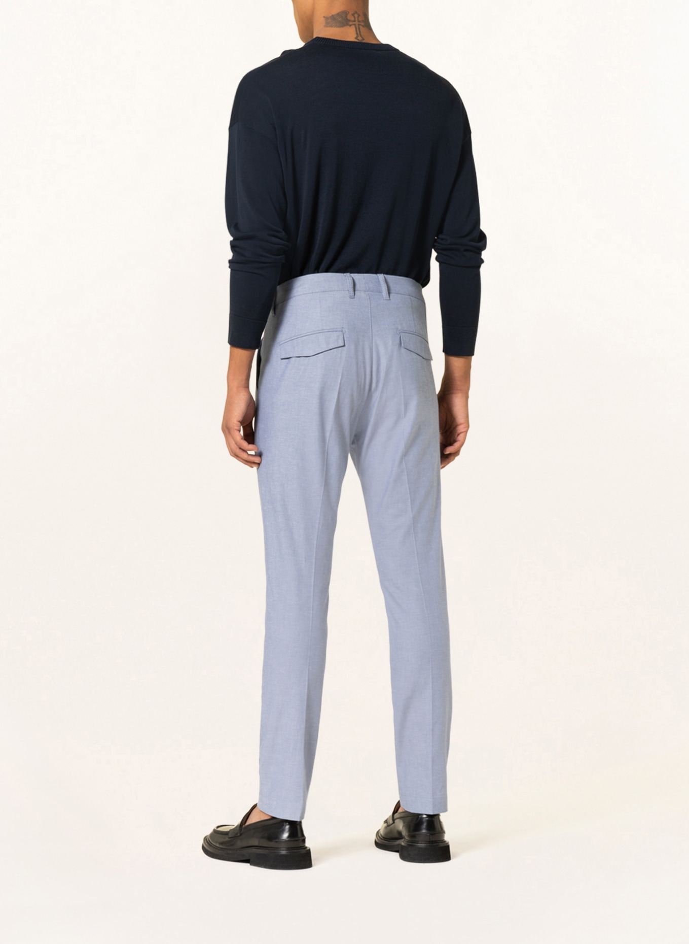 DRYKORN Chino kalhoty KREW Extra Slim Fit, Barva: ČERNOŠEDÁ (Obrázek 3)