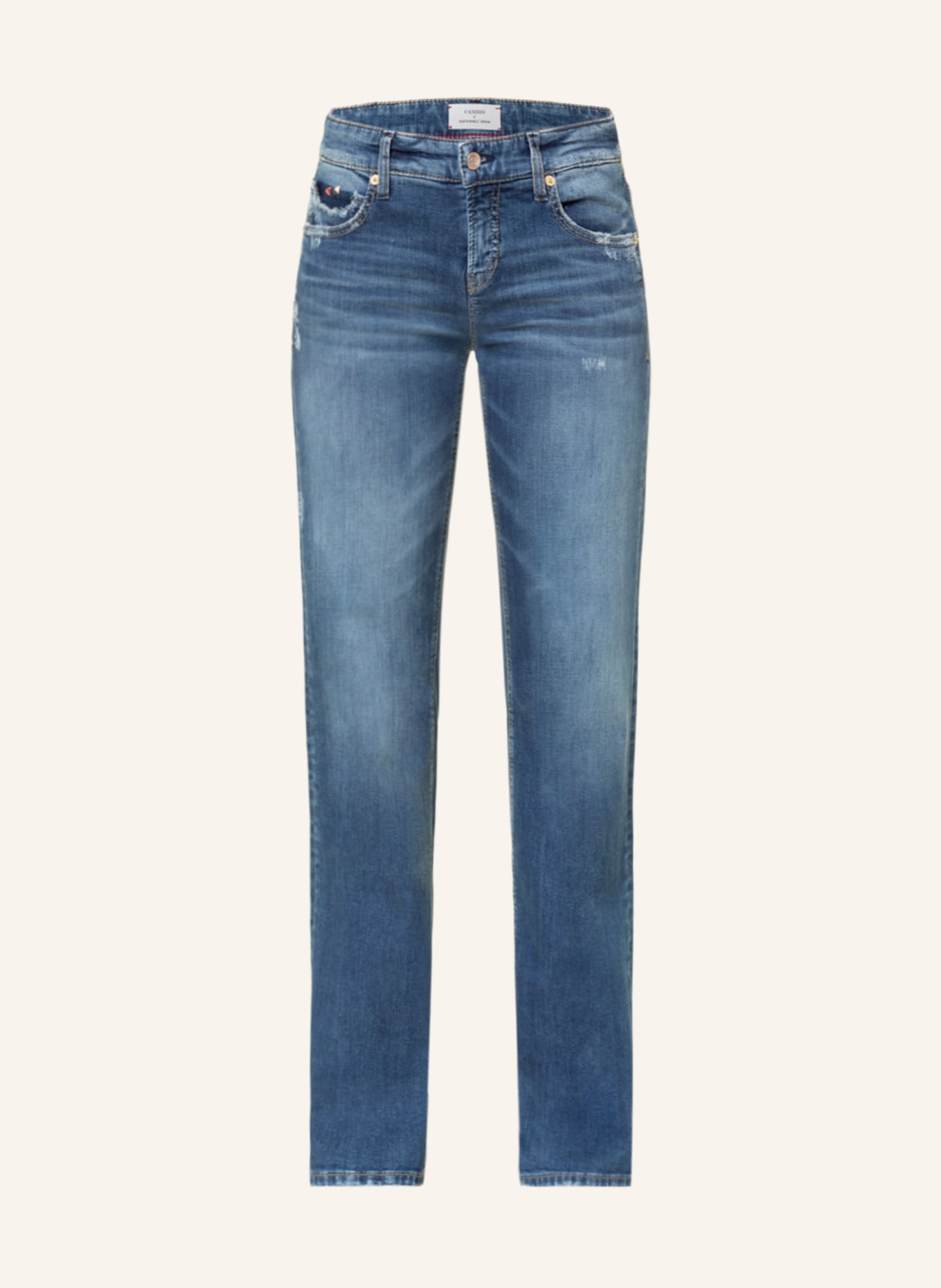 CAMBIO Jeans TESS mit Schmucksteinen, Farbe: 5160 eco modern used (Bild 1)