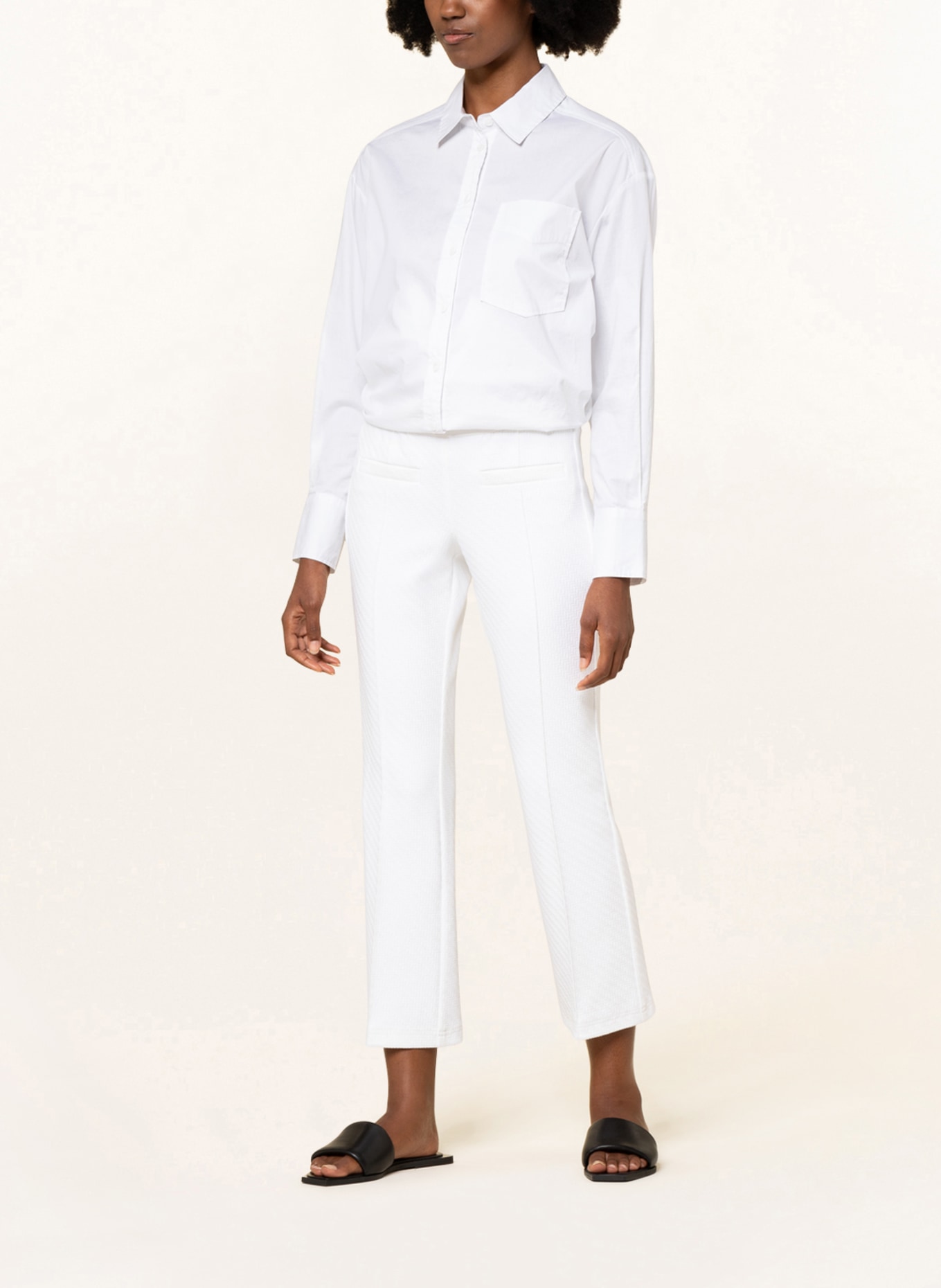 CAMBIO 7/8-trousers RANEE, Color: WHITE (Image 2)