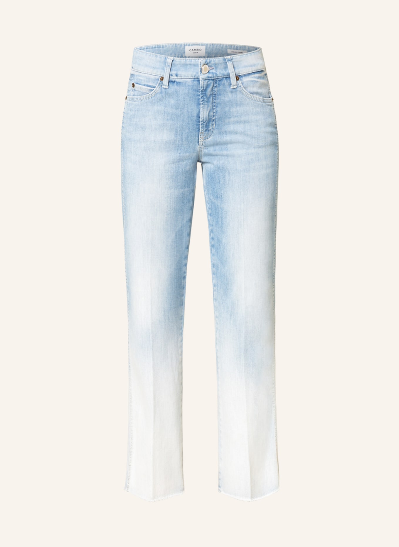 CAMBIO Bootcut jeans FRANCESCA, Color: 5323 summer degrade fringed he (Image 1)