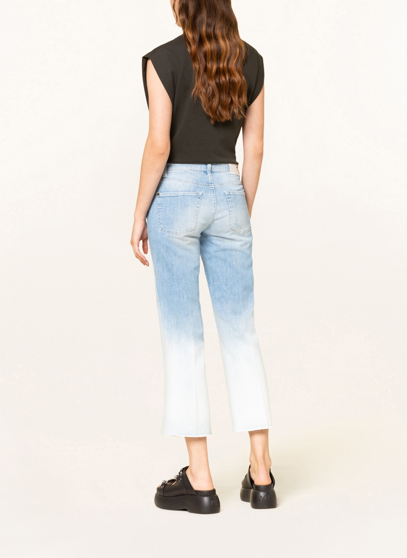 CAMBIO Bootcut jeans FRANCESCA, Color: 5323 summer degrade fringed he (Image 3)