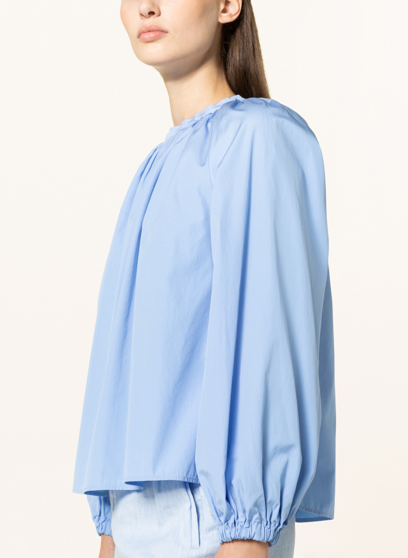 DRYKORN Shirt blouse MONDIANI, Color: LIGHT BLUE (Image 4)
