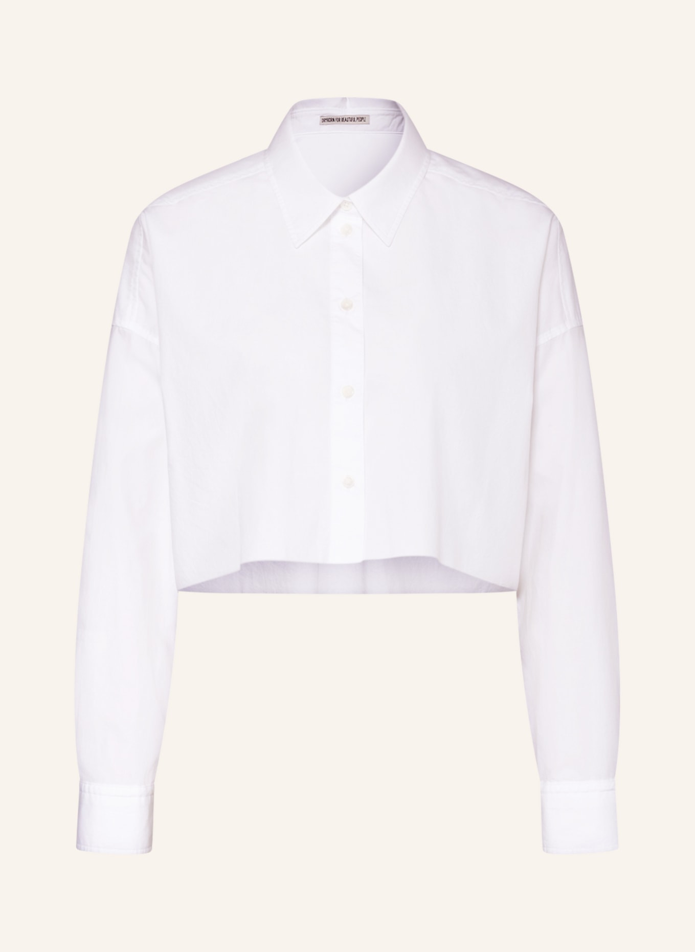 DRYKORN Cropped shirt blouse ADU, Color: WHITE (Image 1)