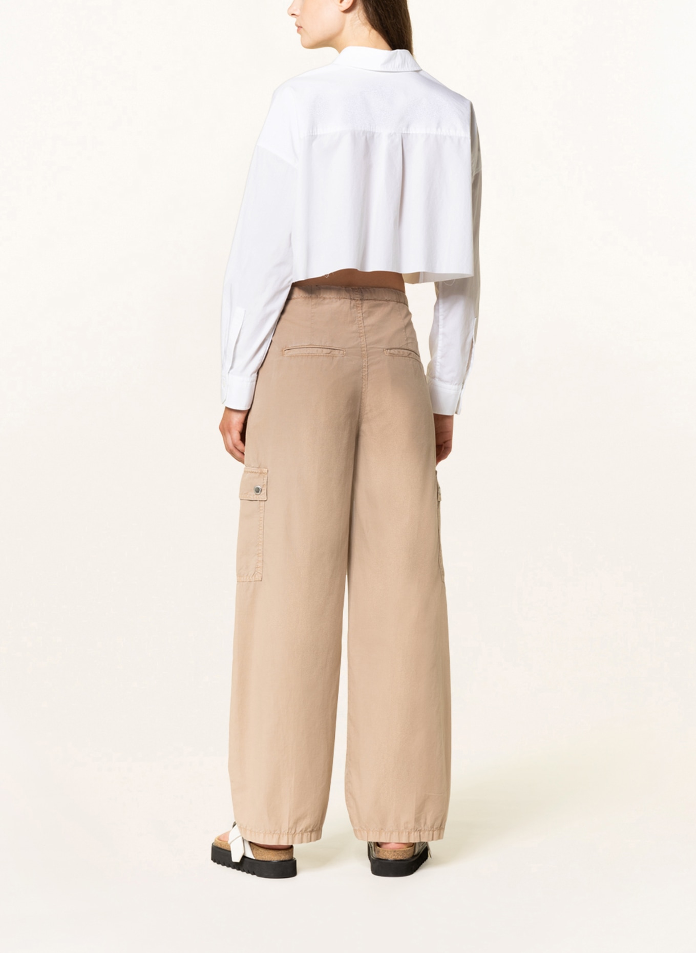 DRYKORN Cropped shirt blouse ADU, Color: WHITE (Image 3)