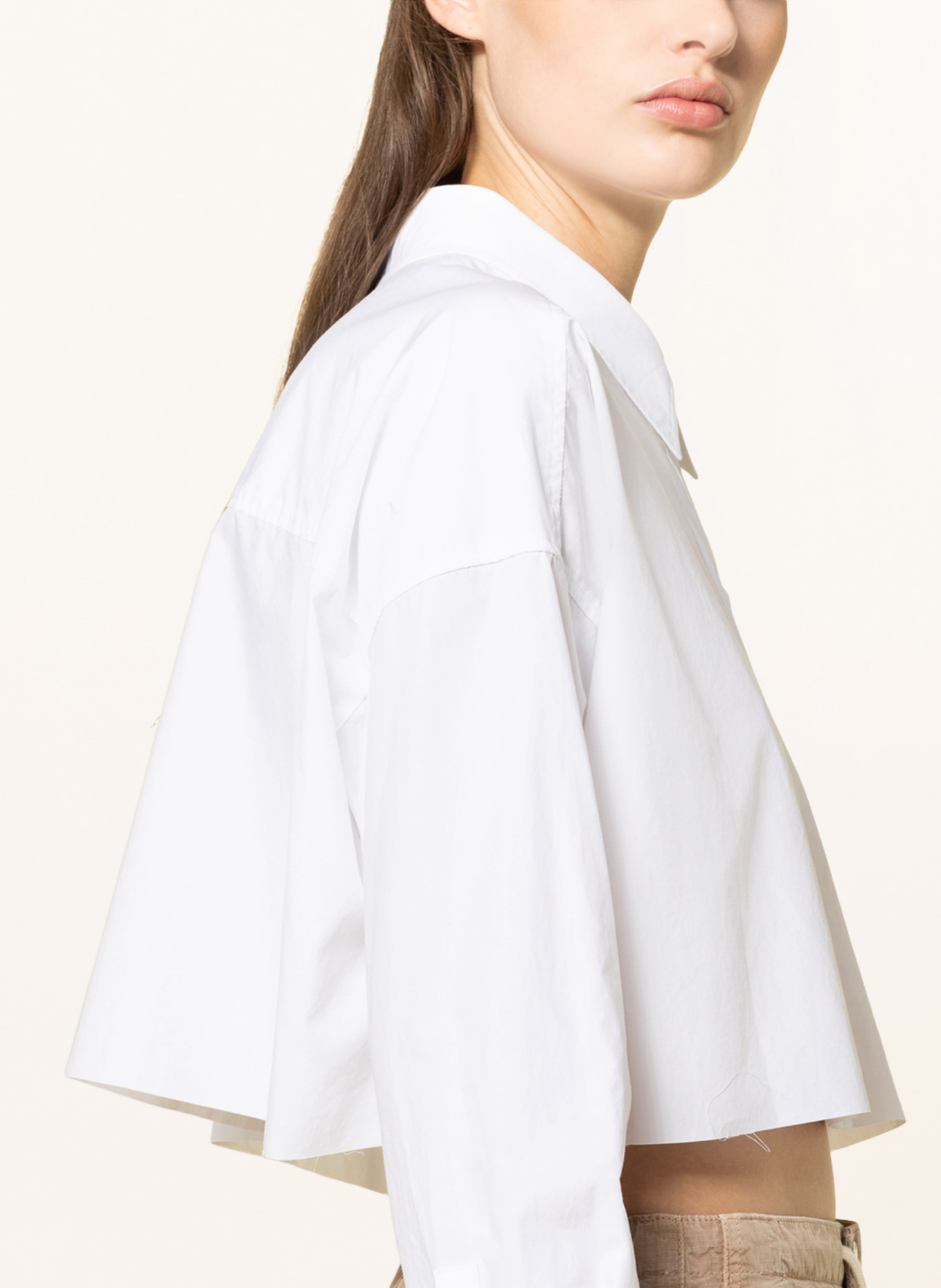 DRYKORN Cropped shirt blouse ADU, Color: WHITE (Image 4)