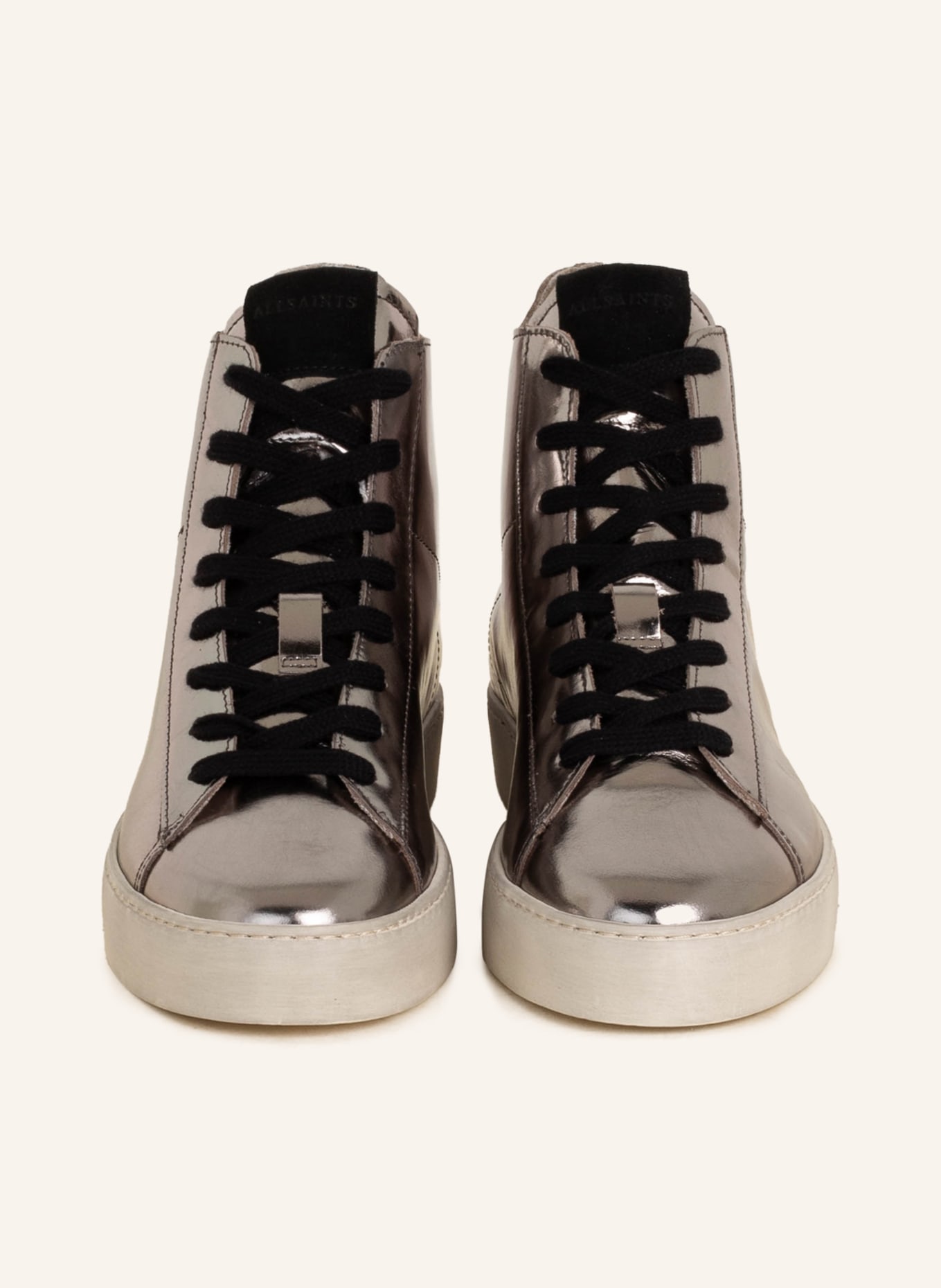 ALLSAINTS High-top sneakers TANA, Color: SILVER (Image 3)