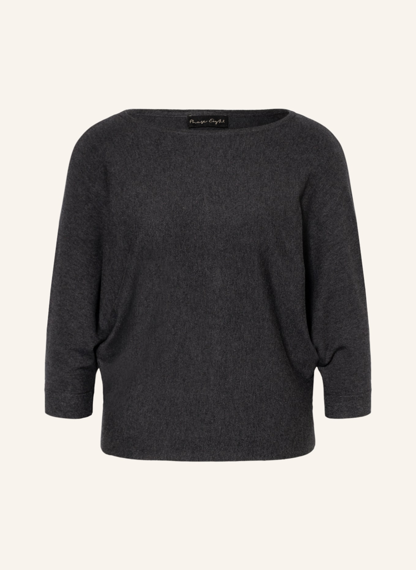 Phase Eight Sweater CRISTINE with 3/4 sleeves, Color: DARK GRAY (Image 1)