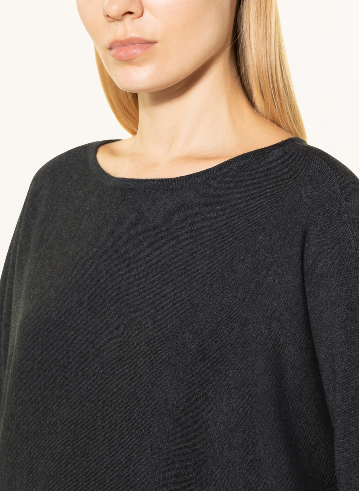 Phase Eight Sweater CRISTINE with 3/4 sleeves, Color: DARK GRAY (Image 4)