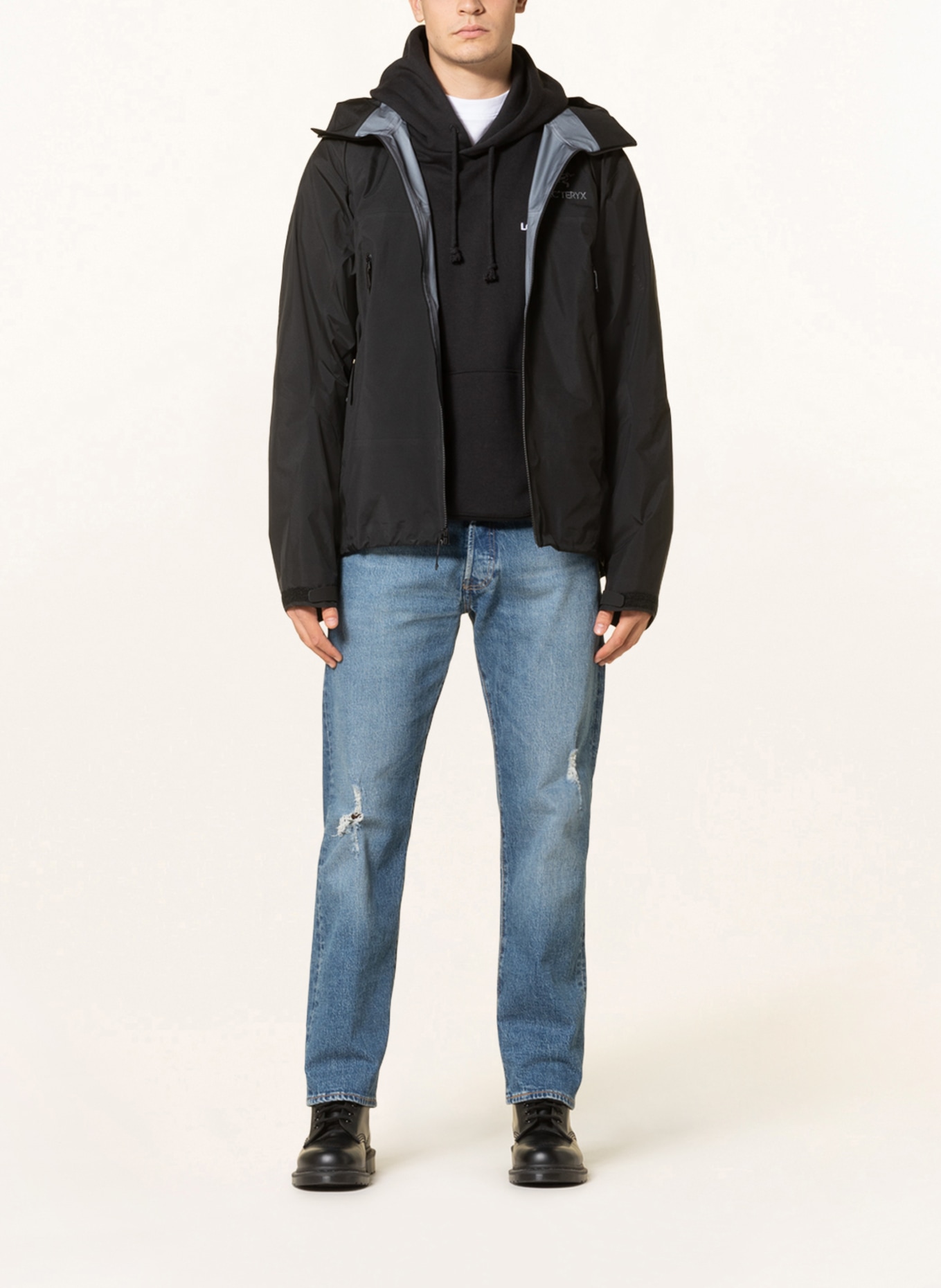 ARC'TERYX Outdoor jacket BETA, Color: BLACK (Image 2)