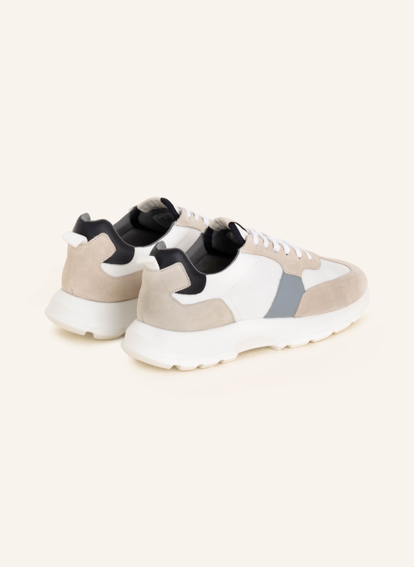 REISS Sneakers EVO, Color: WHITE/ BEIGE/ BLUE GRAY (Image 2)