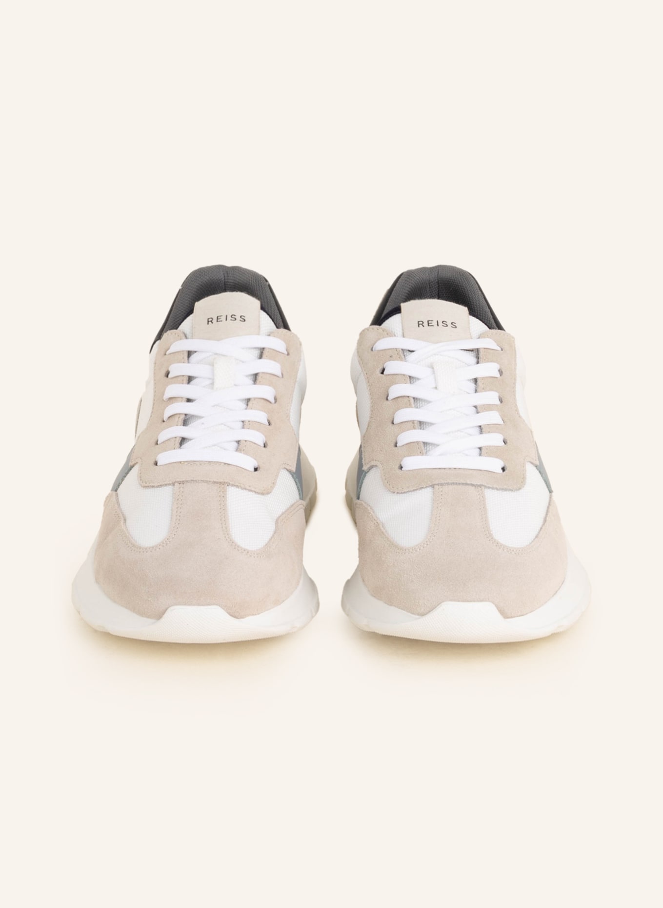 REISS Sneakers EVO, Color: WHITE/ BEIGE/ BLUE GRAY (Image 3)