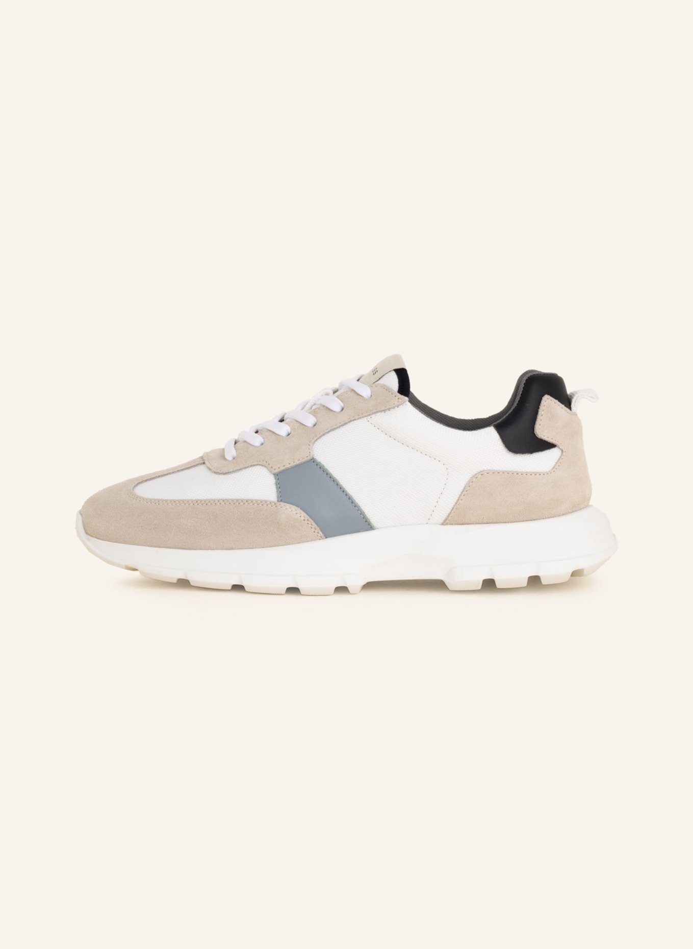 REISS Sneakers EVO, Color: WHITE/ BEIGE/ BLUE GRAY (Image 4)