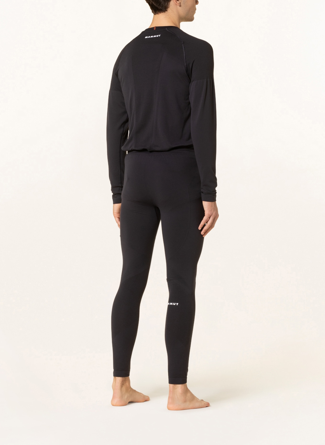 MAMMUT Tights TRIFT with merino wool, Color: BLACK (Image 3)