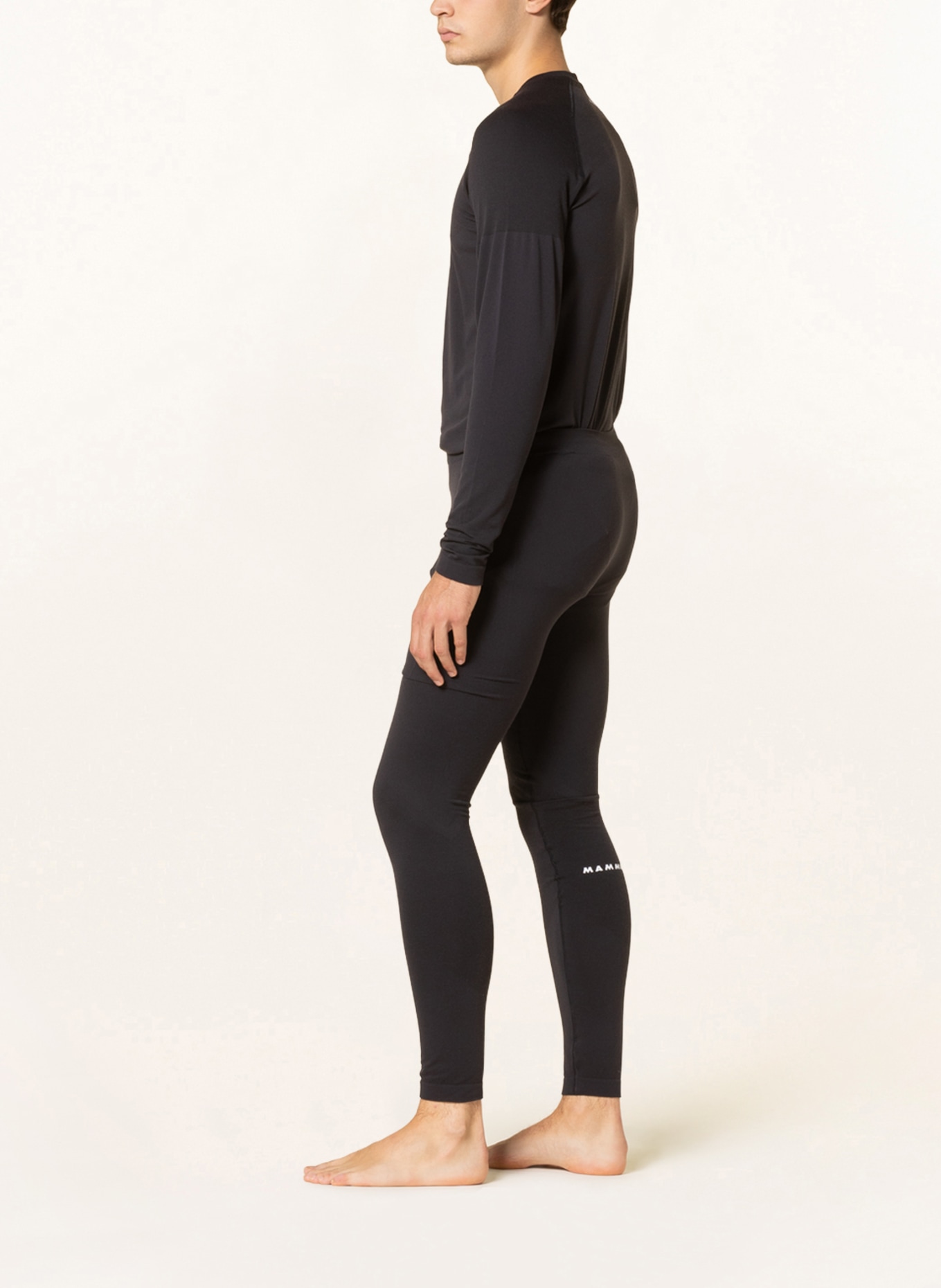 MAMMUT Tights TRIFT with merino wool, Color: BLACK (Image 4)