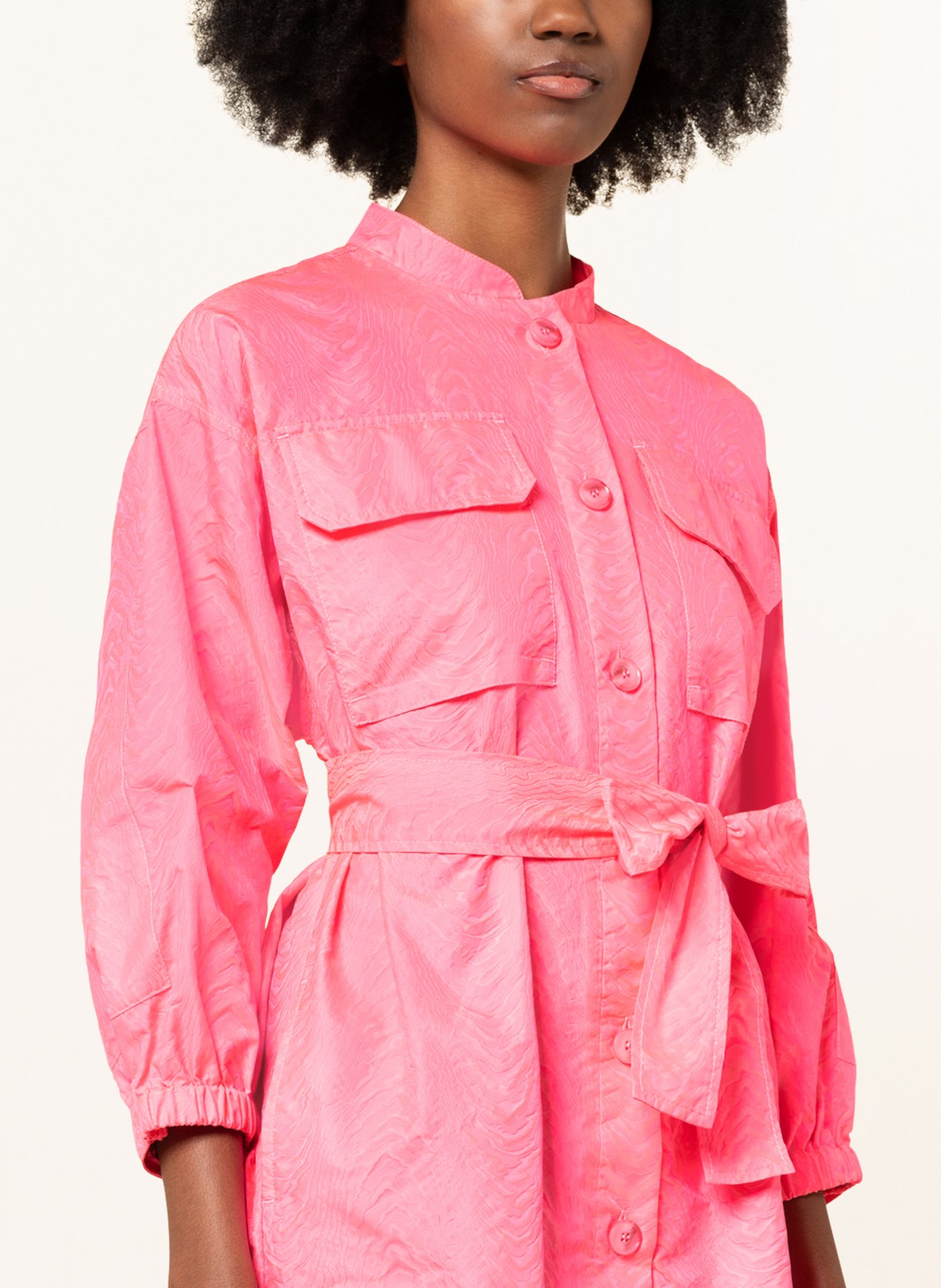 ESSENTIEL ANTWERP Shirt dress DECAY, Color: PINK (Image 4)