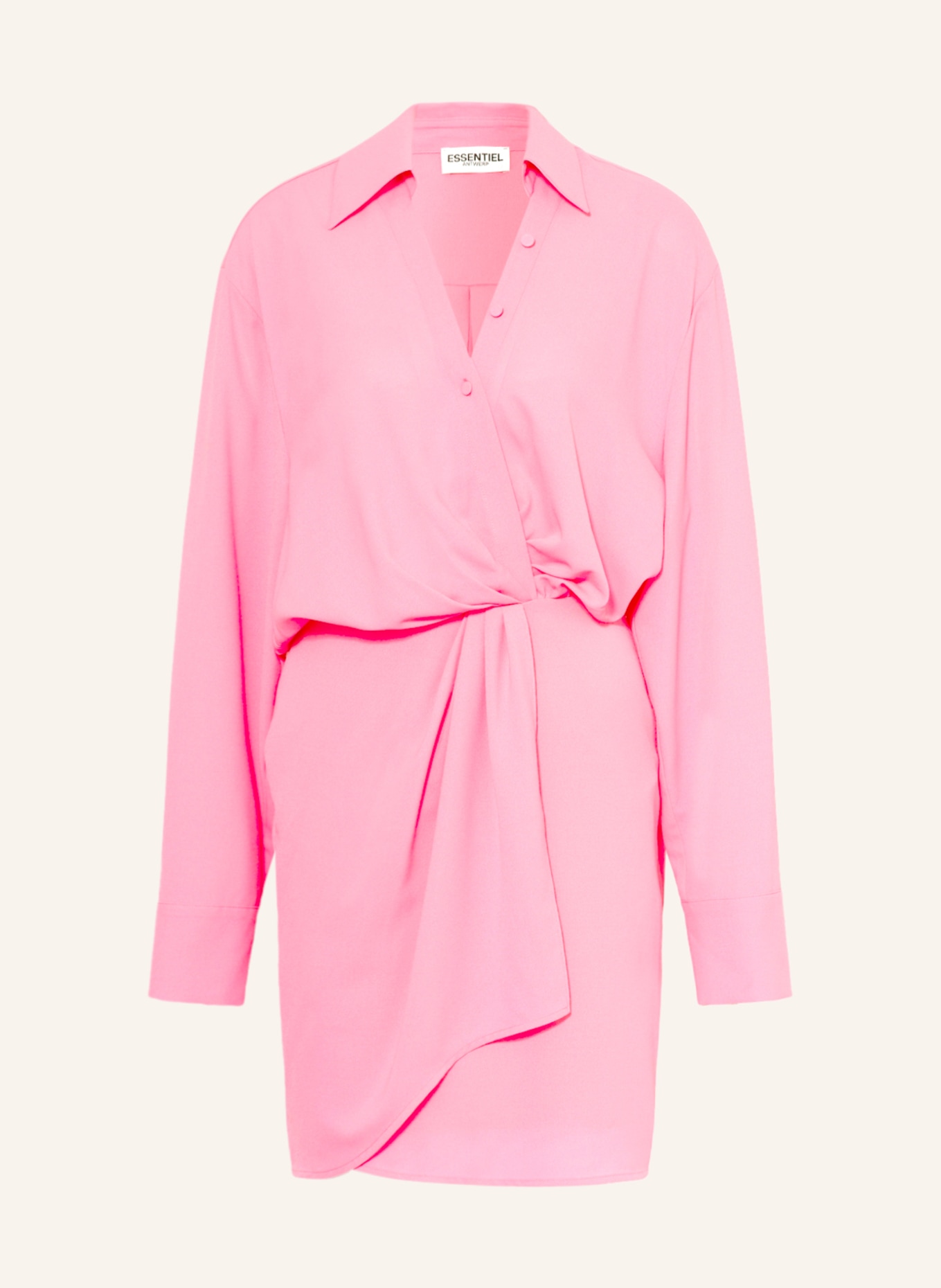 ESSENTIEL ANTWERP Dress DORSEY , Color: NEON PINK (Image 1)