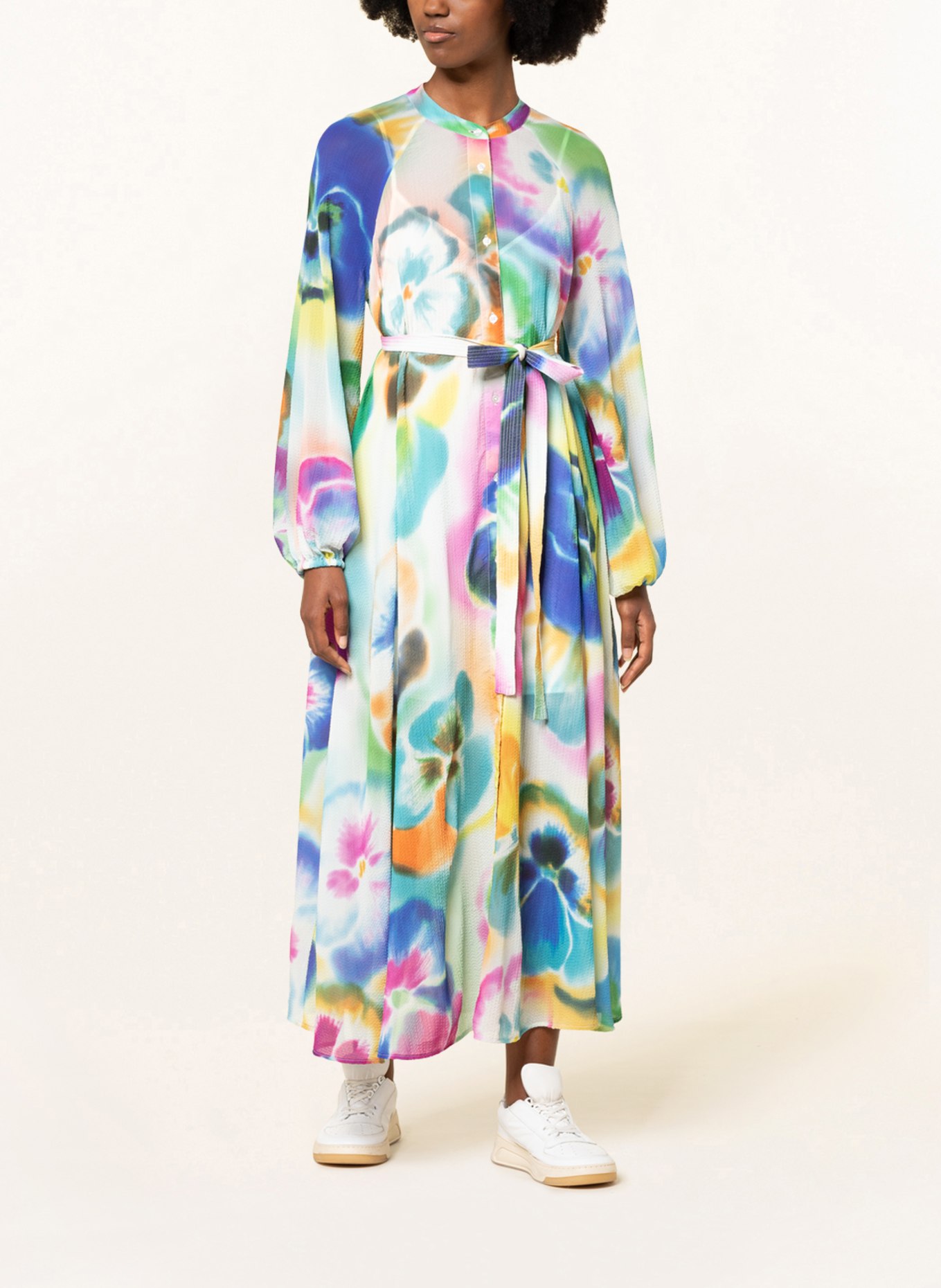 ESSENTIEL ANTWERP Kleid DAZZLING , Farbe: BLAU/ ORANGE (Bild 2)