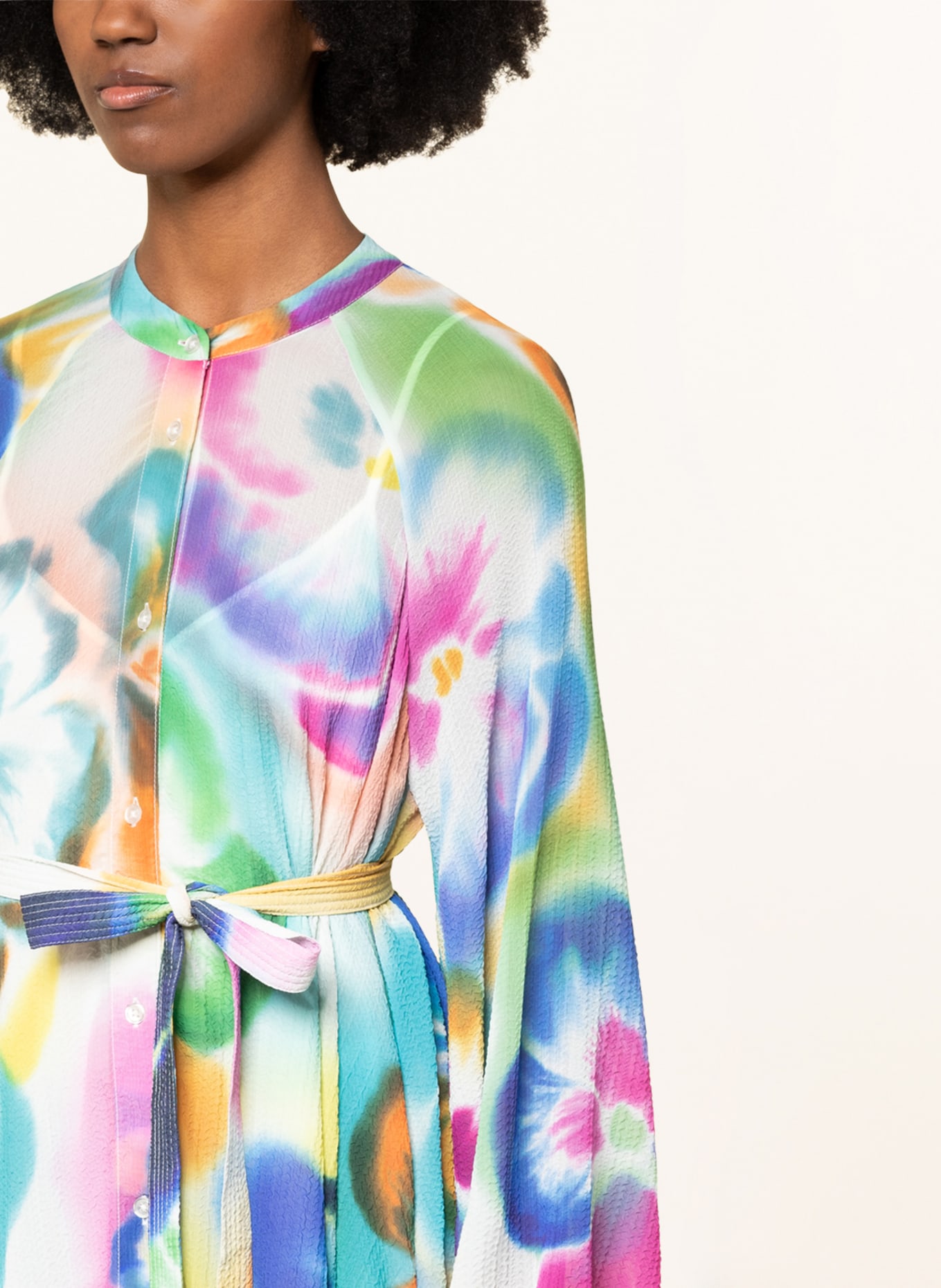ESSENTIEL ANTWERP Kleid DAZZLING , Farbe: BLAU/ ORANGE (Bild 4)