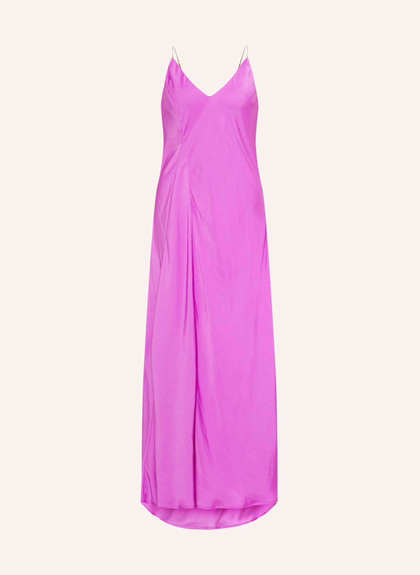 ESSENTIEL ANTWERP Sukienka DAPPLE z ozdobnymi kamykami, Kolor: MOCNORÓŻOWY (Obrazek 1)