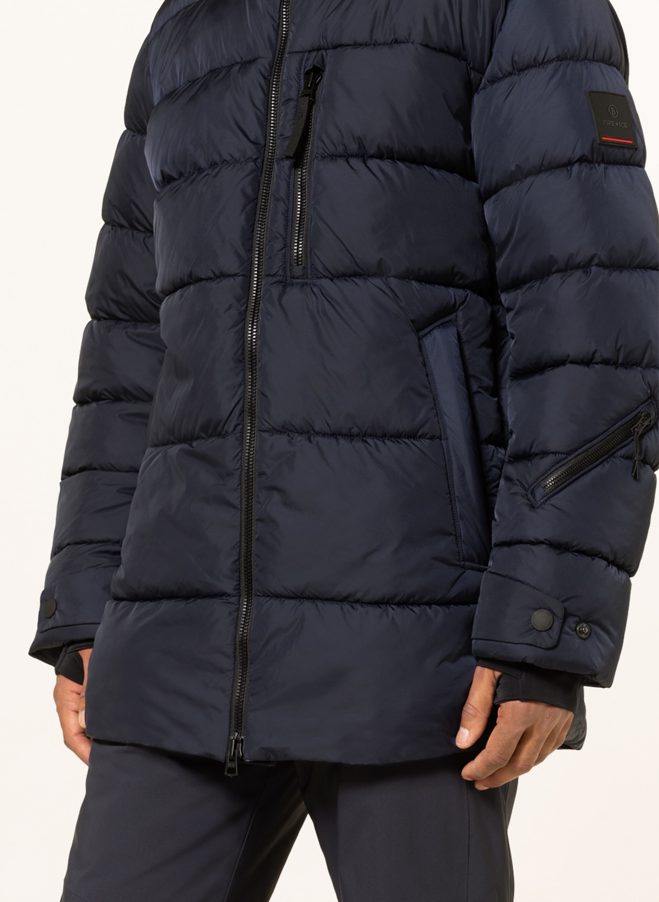 FIRE+ICE Quilted coat YANNIC2, Color: DARK BLUE (Image 6)