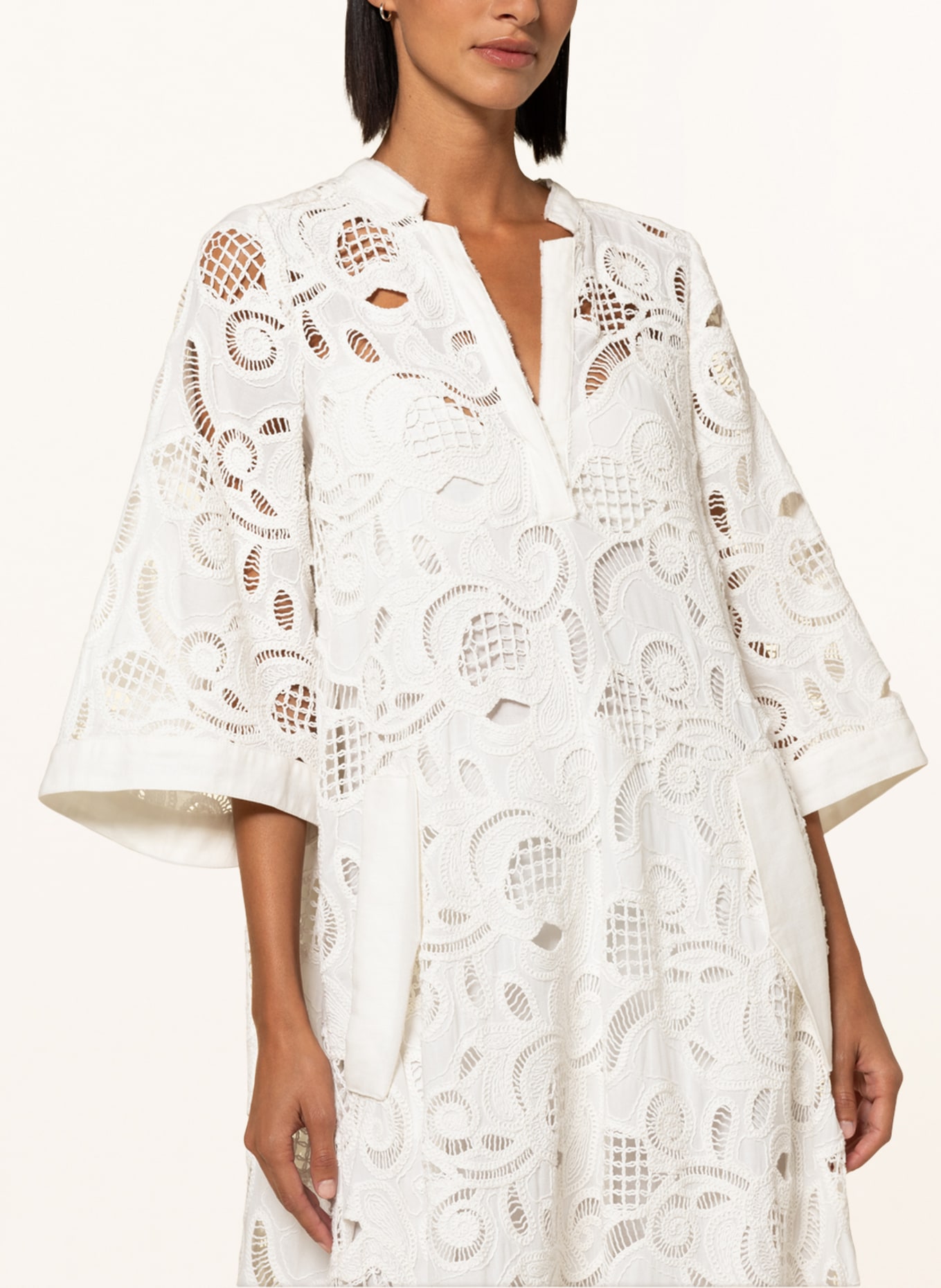 DOROTHEE SCHUMACHER Dress made of crochet lace, Color: WHITE (Image 4)