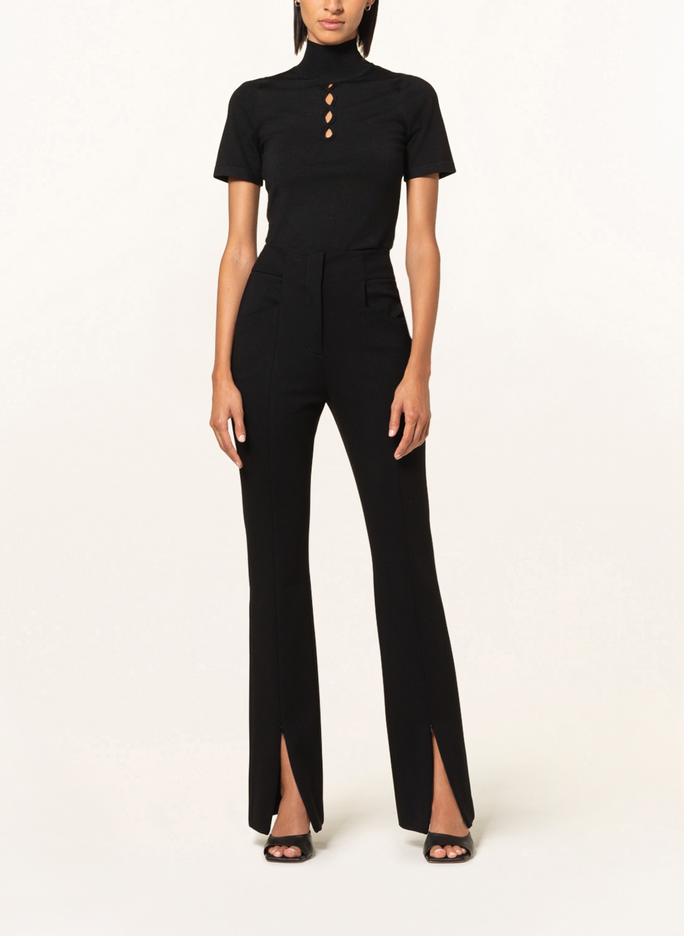 DOROTHEE SCHUMACHER Bootcut trousers, Color: BLACK (Image 2)
