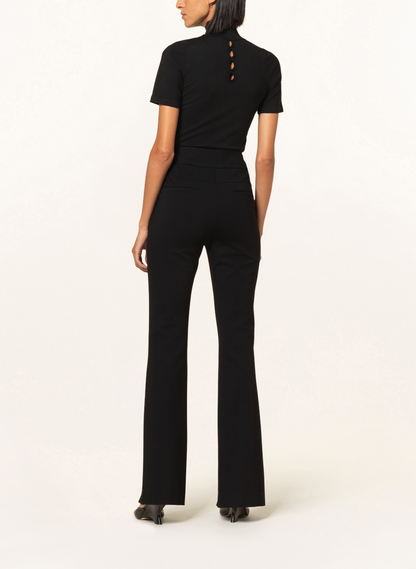 DOROTHEE SCHUMACHER Bootcut trousers, Color: BLACK (Image 3)