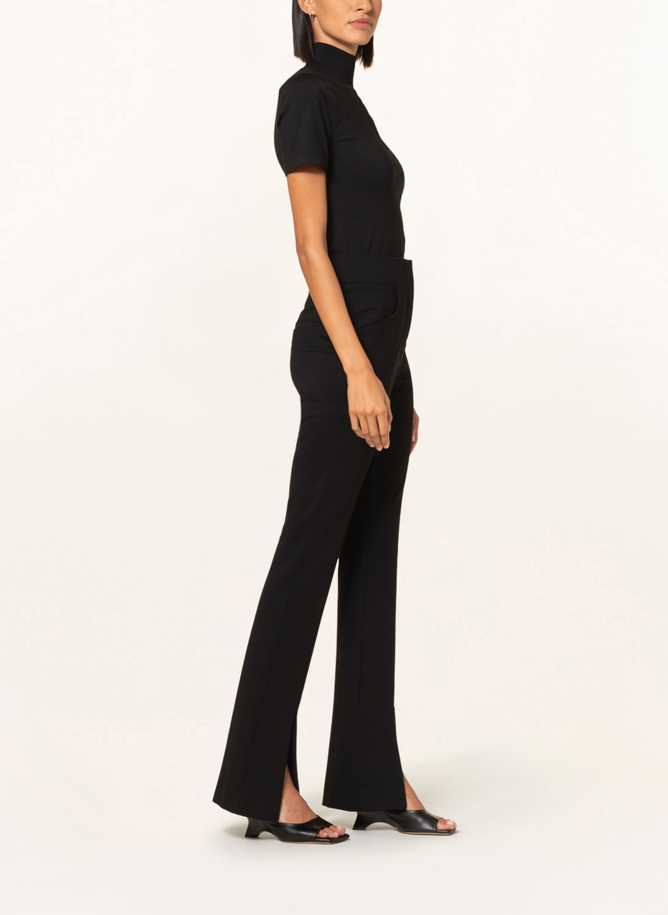 DOROTHEE SCHUMACHER Bootcut trousers, Color: BLACK (Image 4)